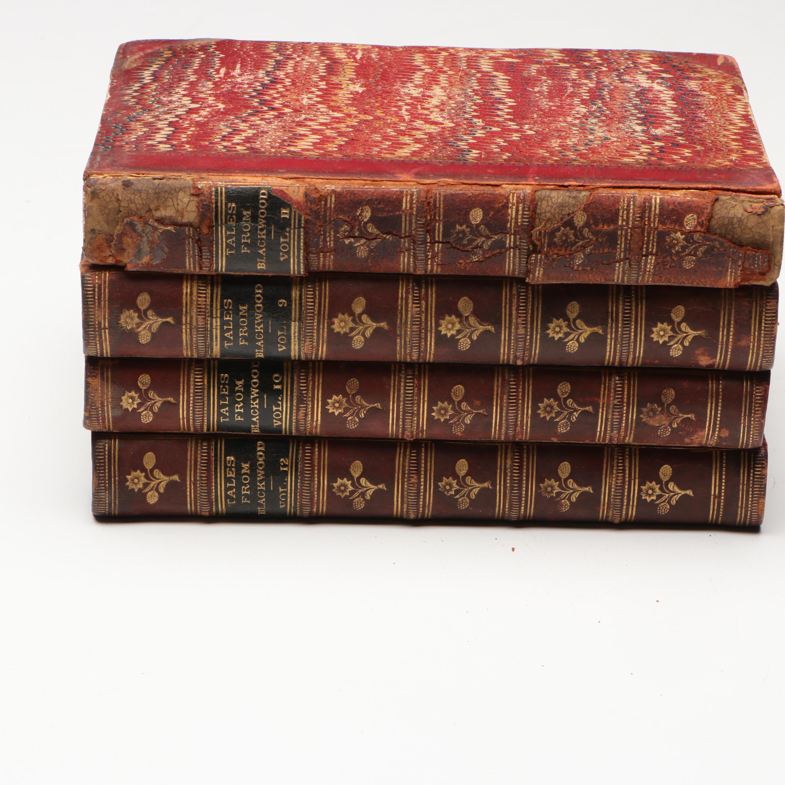 Leather Bound "Tales from Blackwood" Partial Set by Chalmers H. Roberts