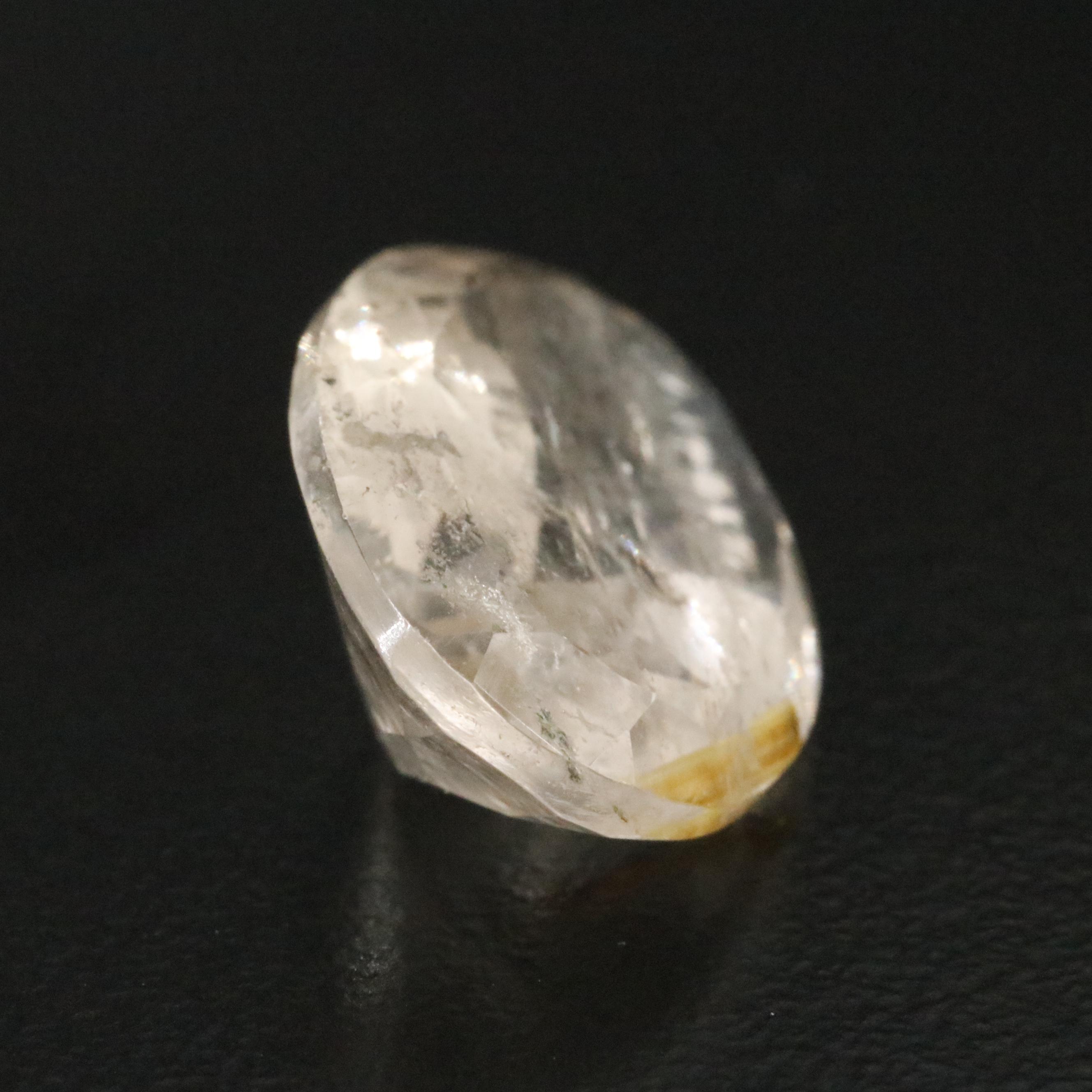 Loose 7.60 CT Rutilated Quartz