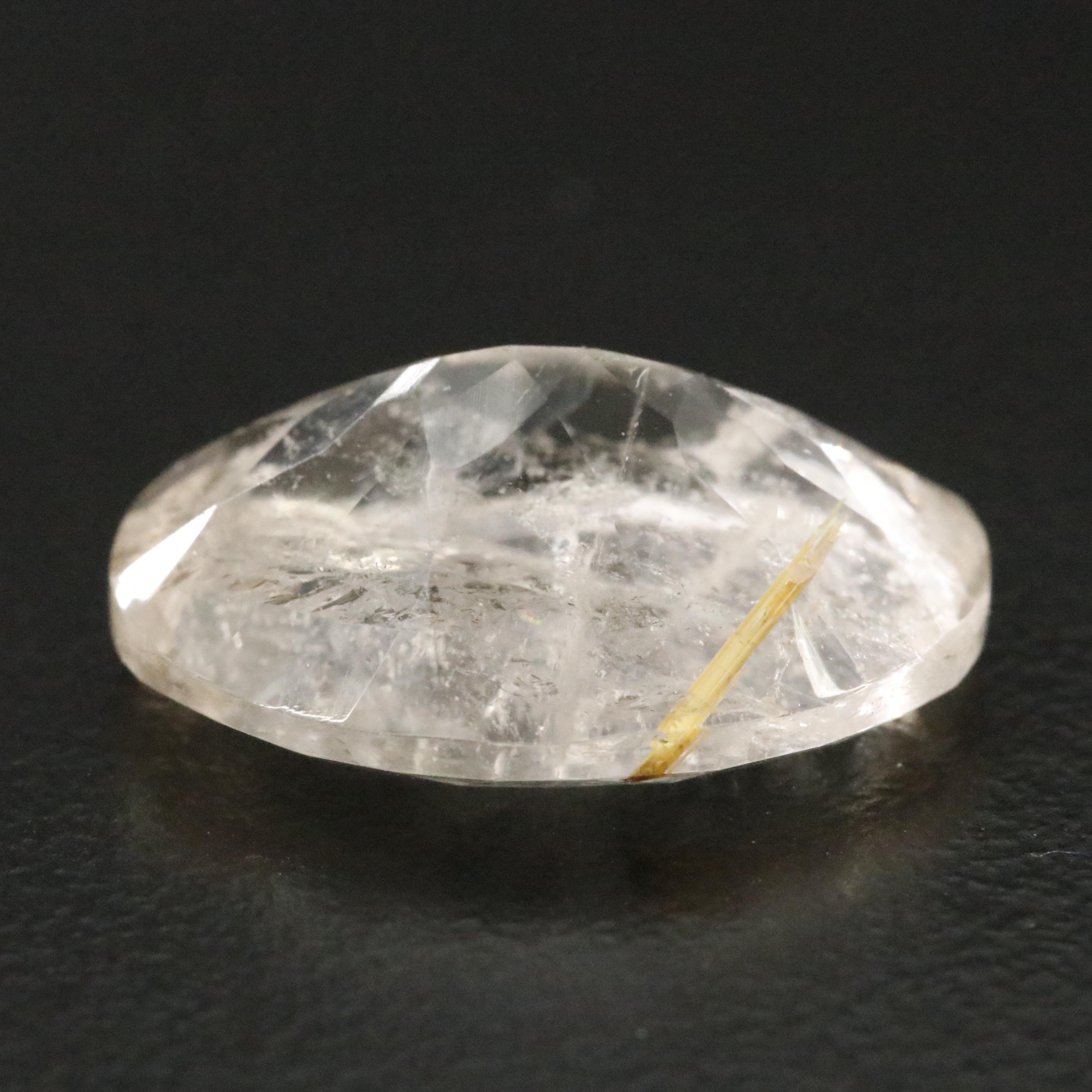 Loose 7.60 CT Rutilated Quartz