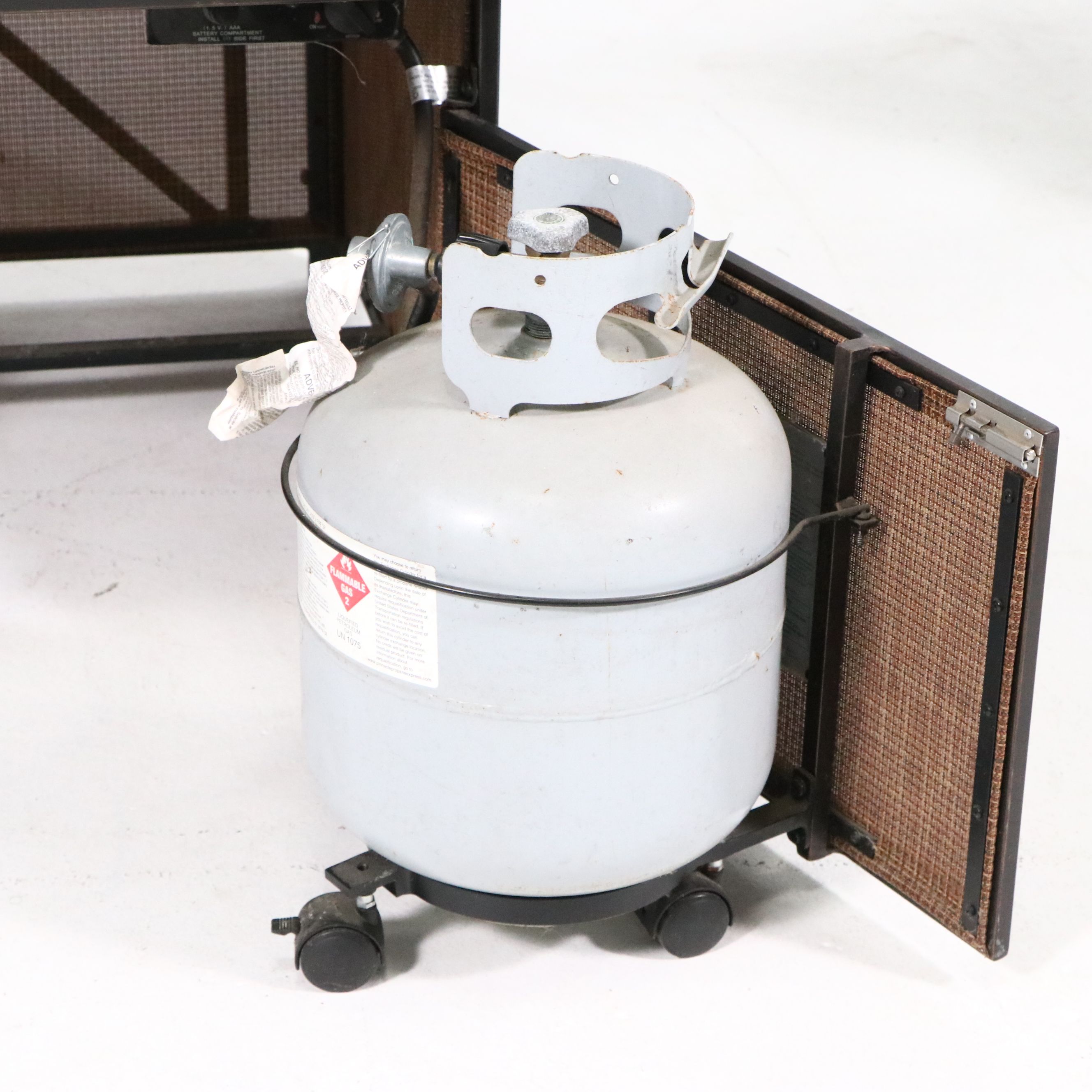 Contemporary Five-Piece Patio Lounge Set with Fire Pit Table