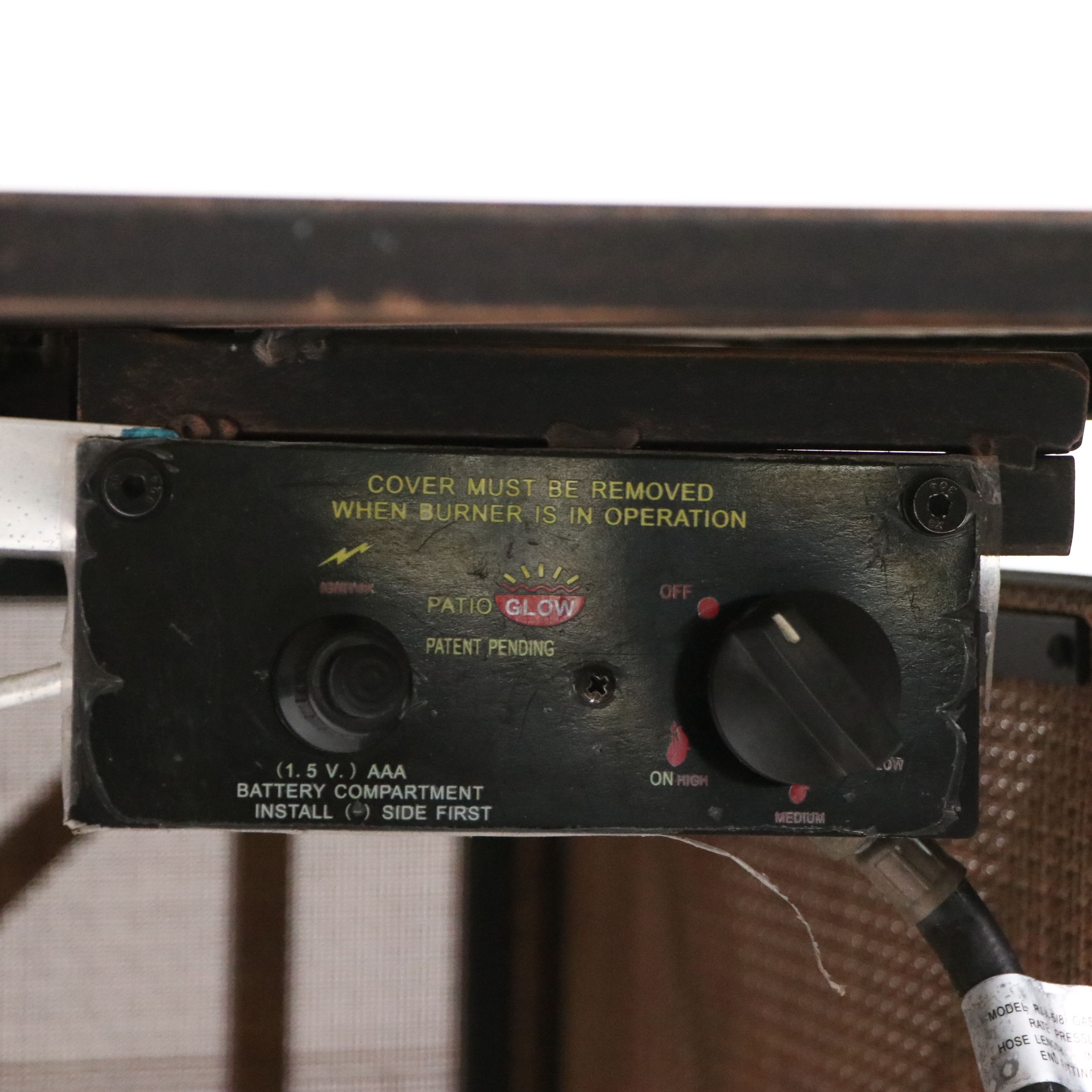 Contemporary Five-Piece Patio Lounge Set with Fire Pit Table