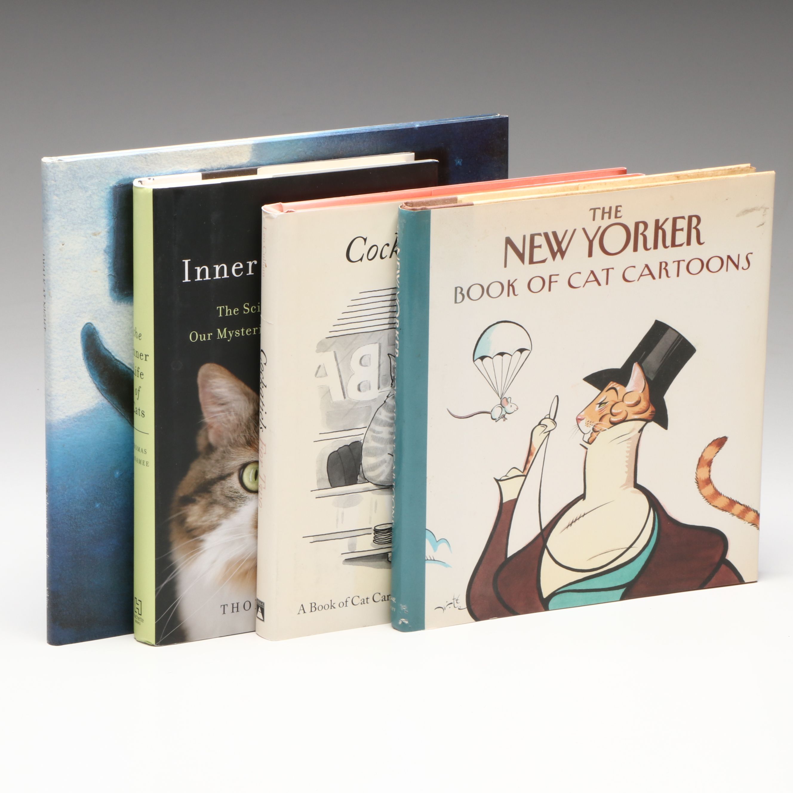 First Edition "The Inner Life of Cats" by Thomas McNamee and More Cat Books
