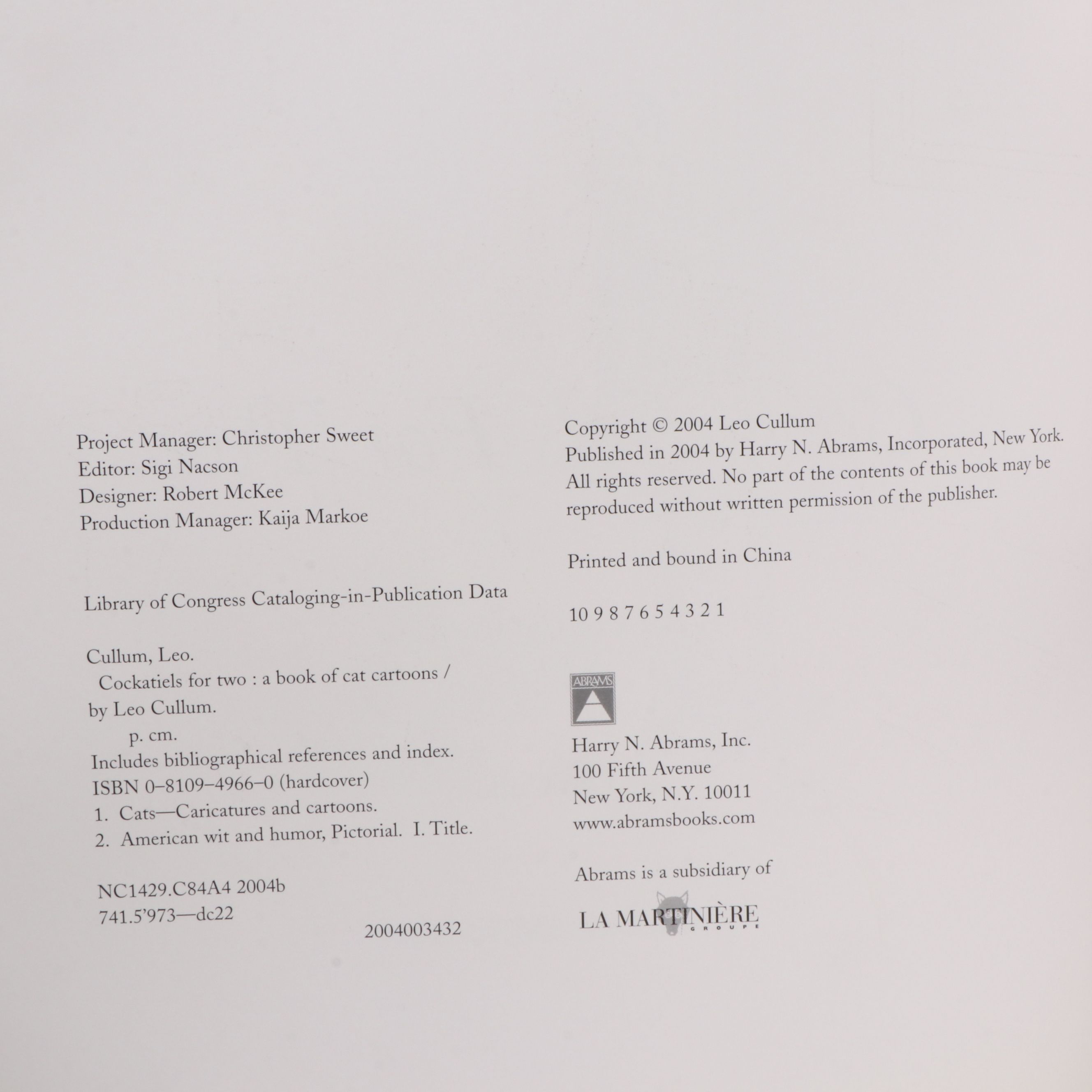 First Edition "The Inner Life of Cats" by Thomas McNamee and More Cat Books