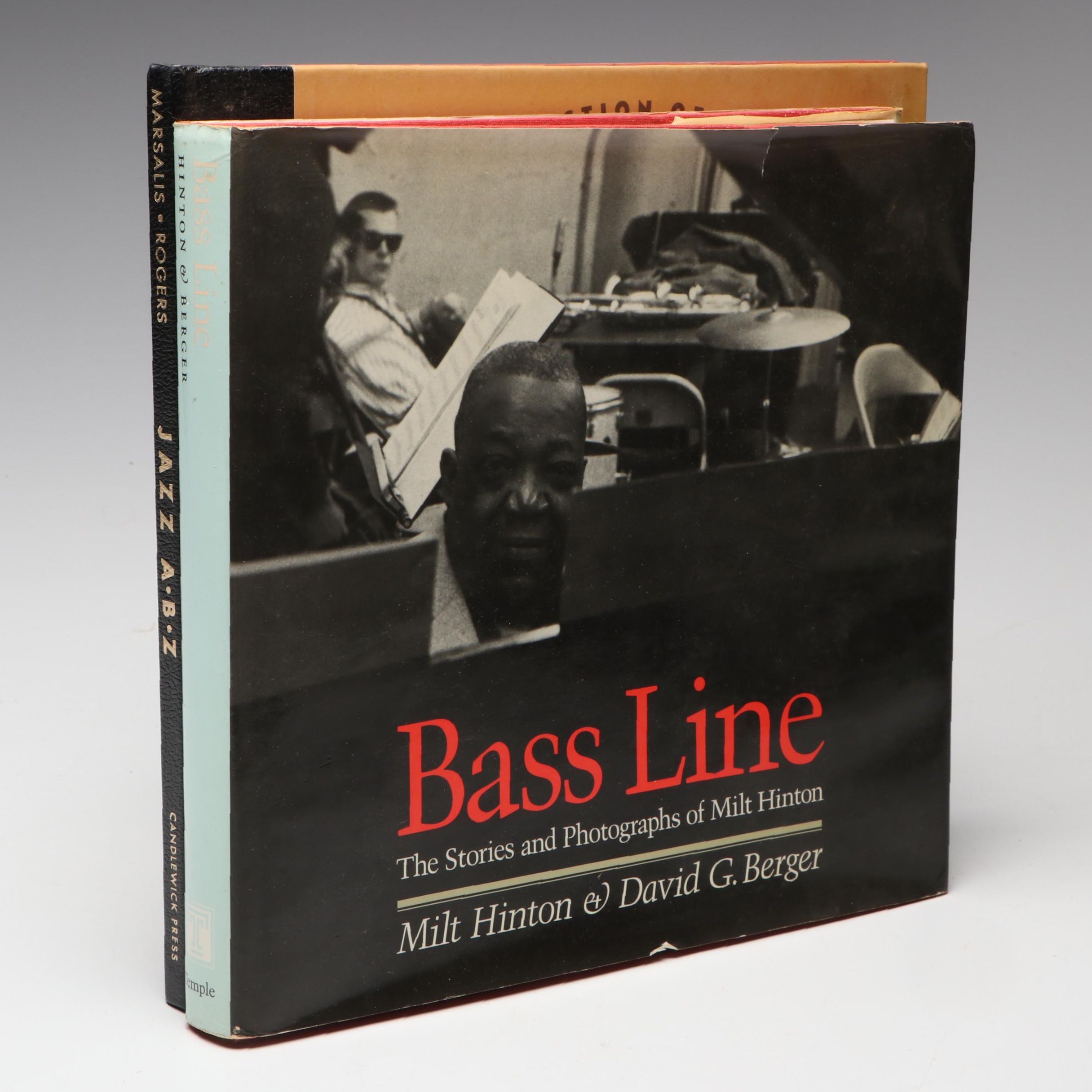 First Edition "Jazz A-B-Z" by Wynton Marsalis and "Bass Line" by Milt Hinton