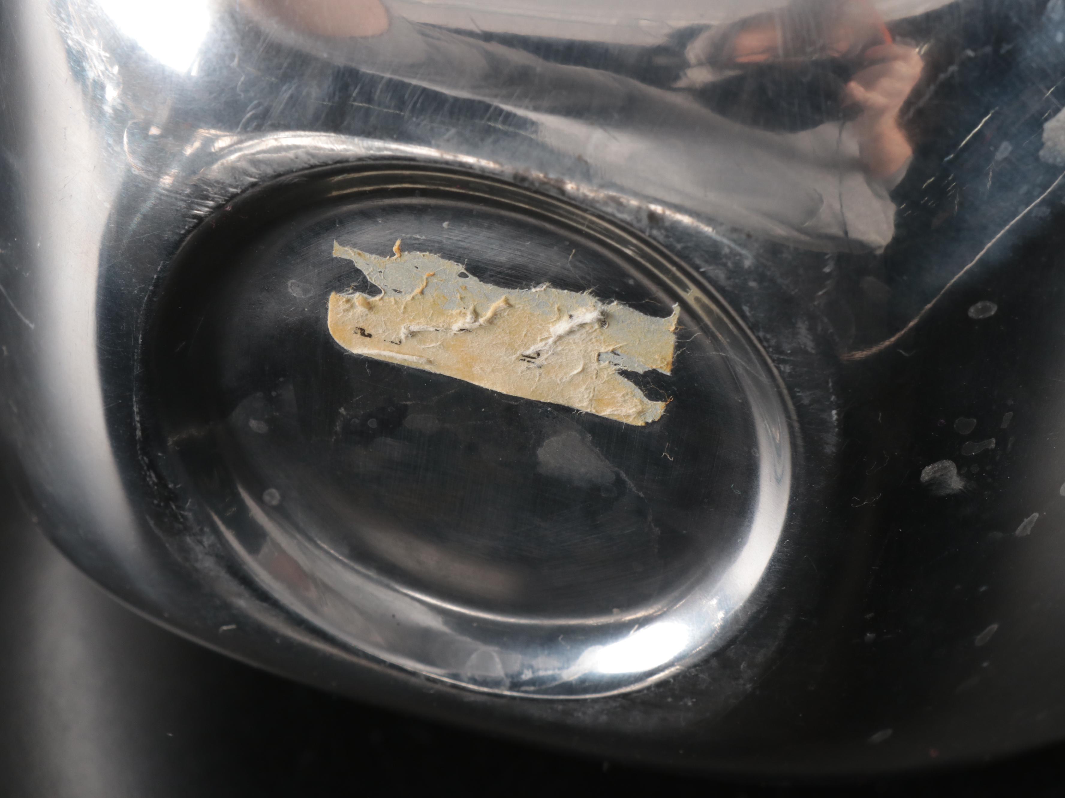 Pottery Barn "Barona" Polished Aluminum Serveware and Table Accessories