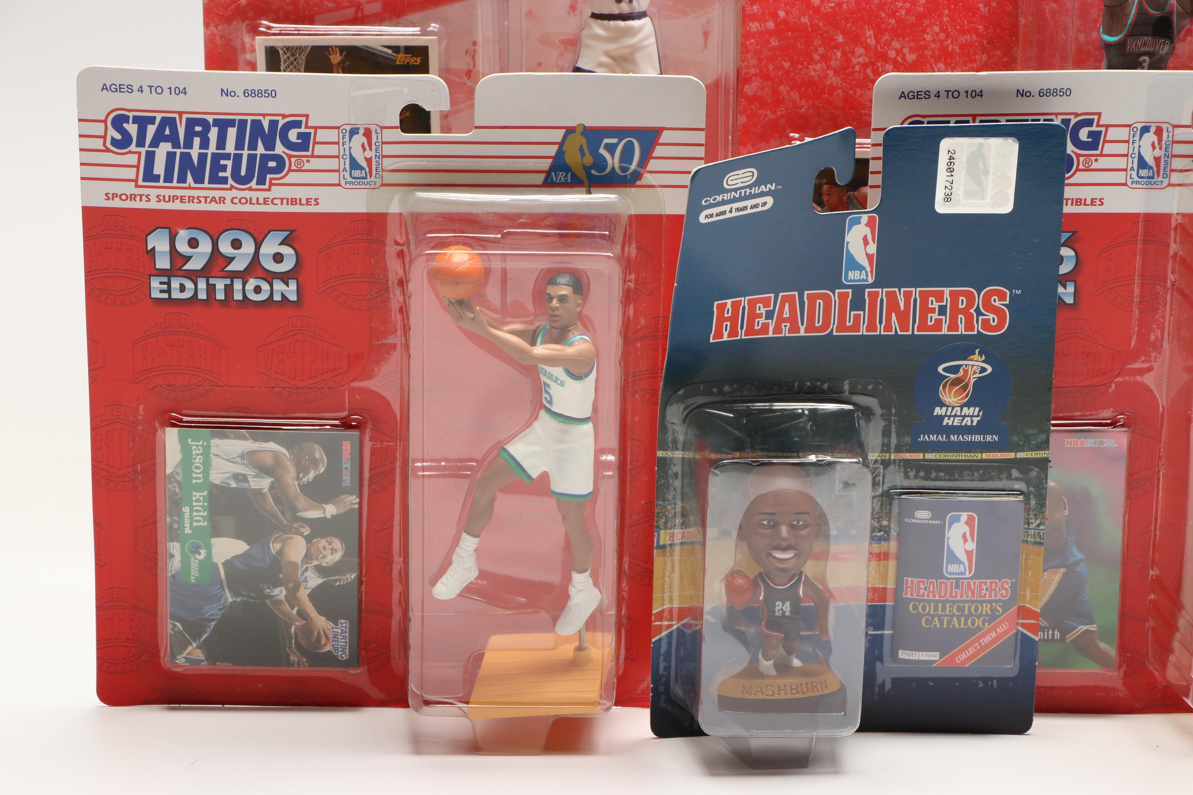 Kenner Starting Lineup with Corinthian Headliners NBA Figures
