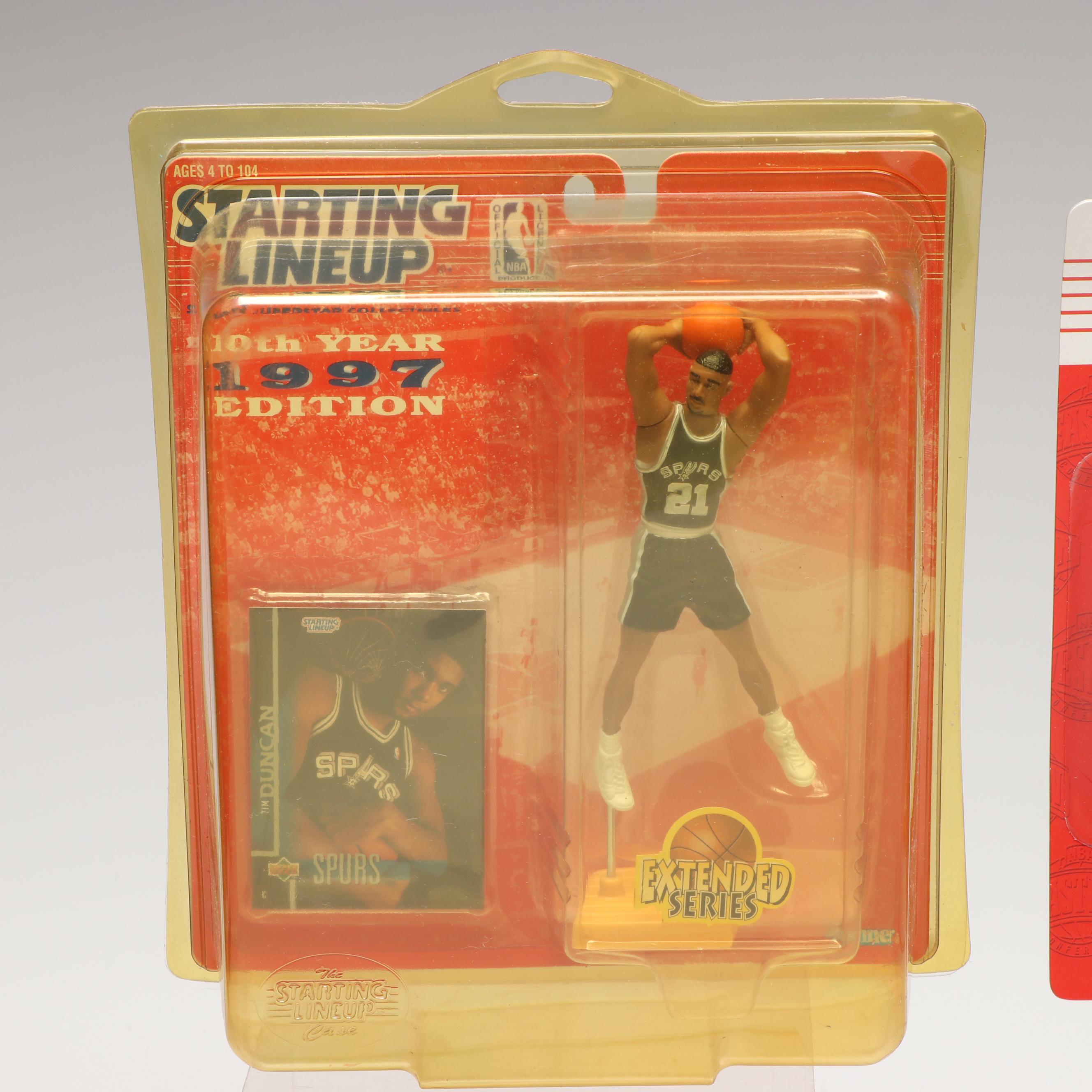 Kenner Starting Lineup with Corinthian Headliners NBA Figures