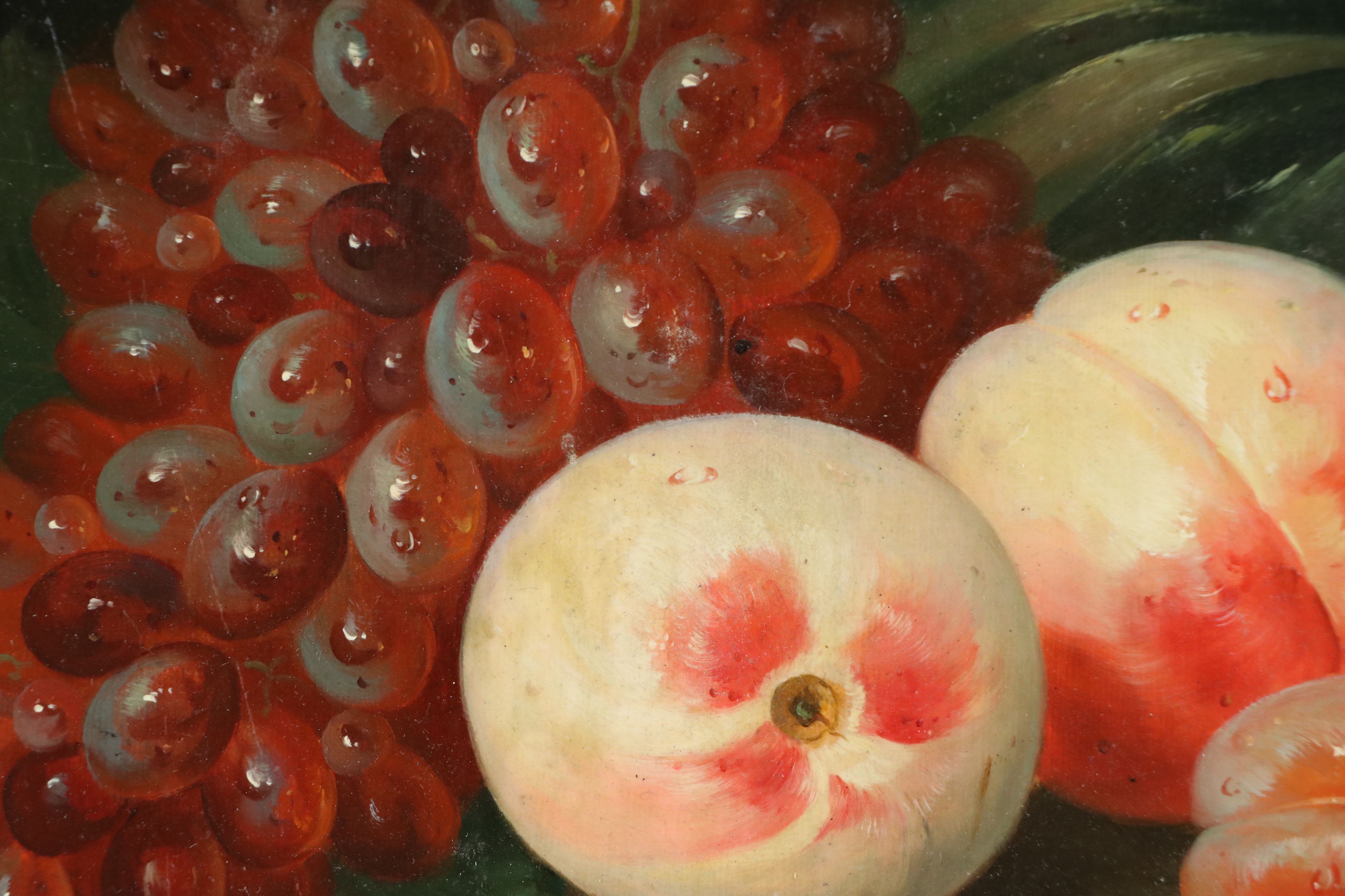 Schouten Still Life Oil Painting "Fruit Galore," 1989