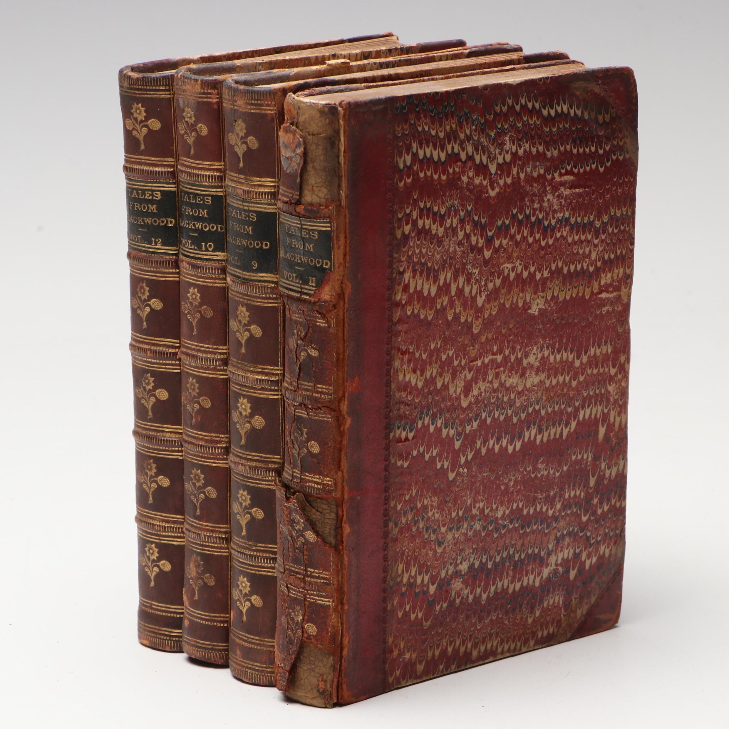 Leather Bound "Tales from Blackwood" Partial Set by Chalmers H. Roberts