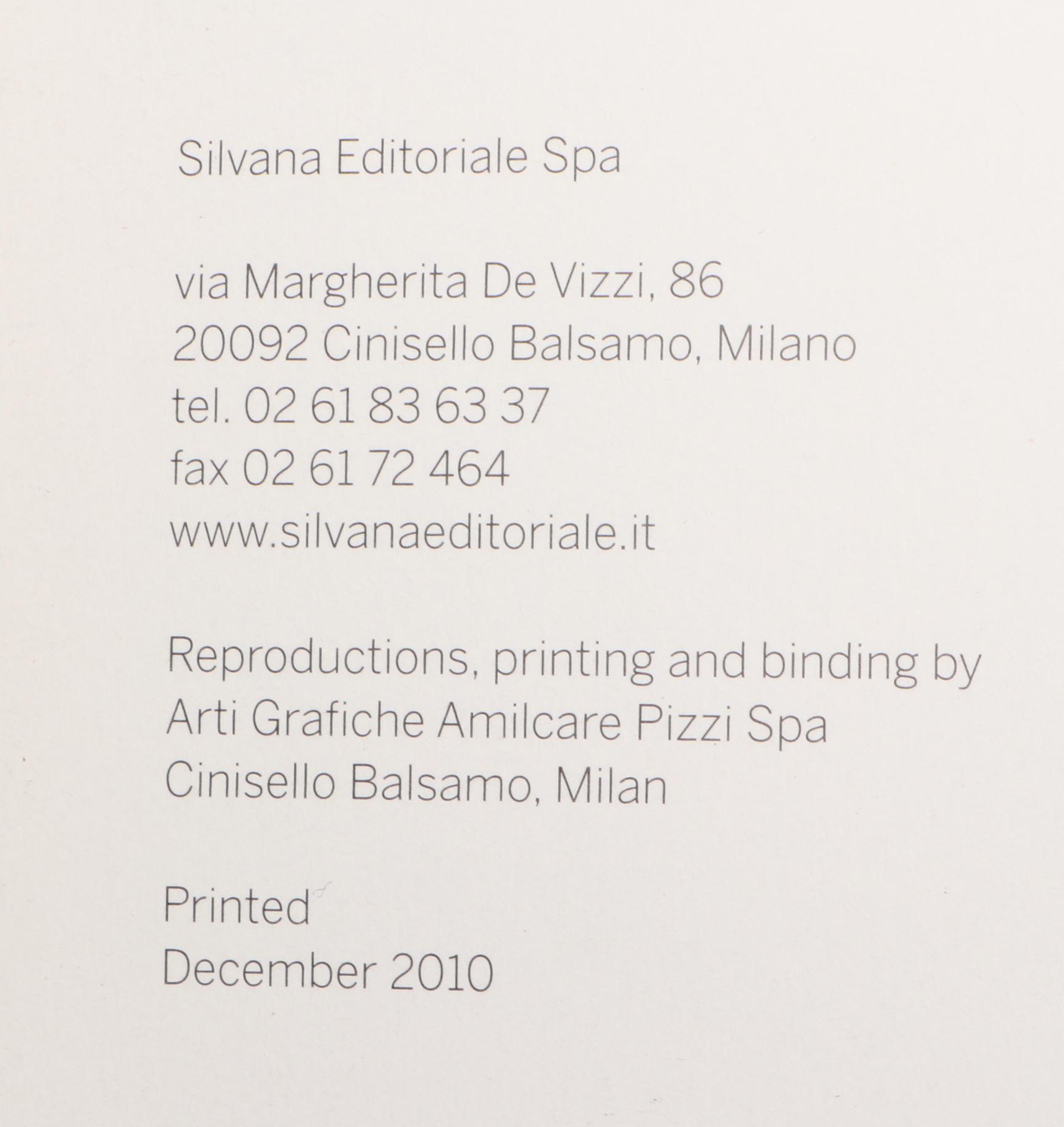 "Modigliani Sculptor" Edited by Gabriella Belli et al., 2010