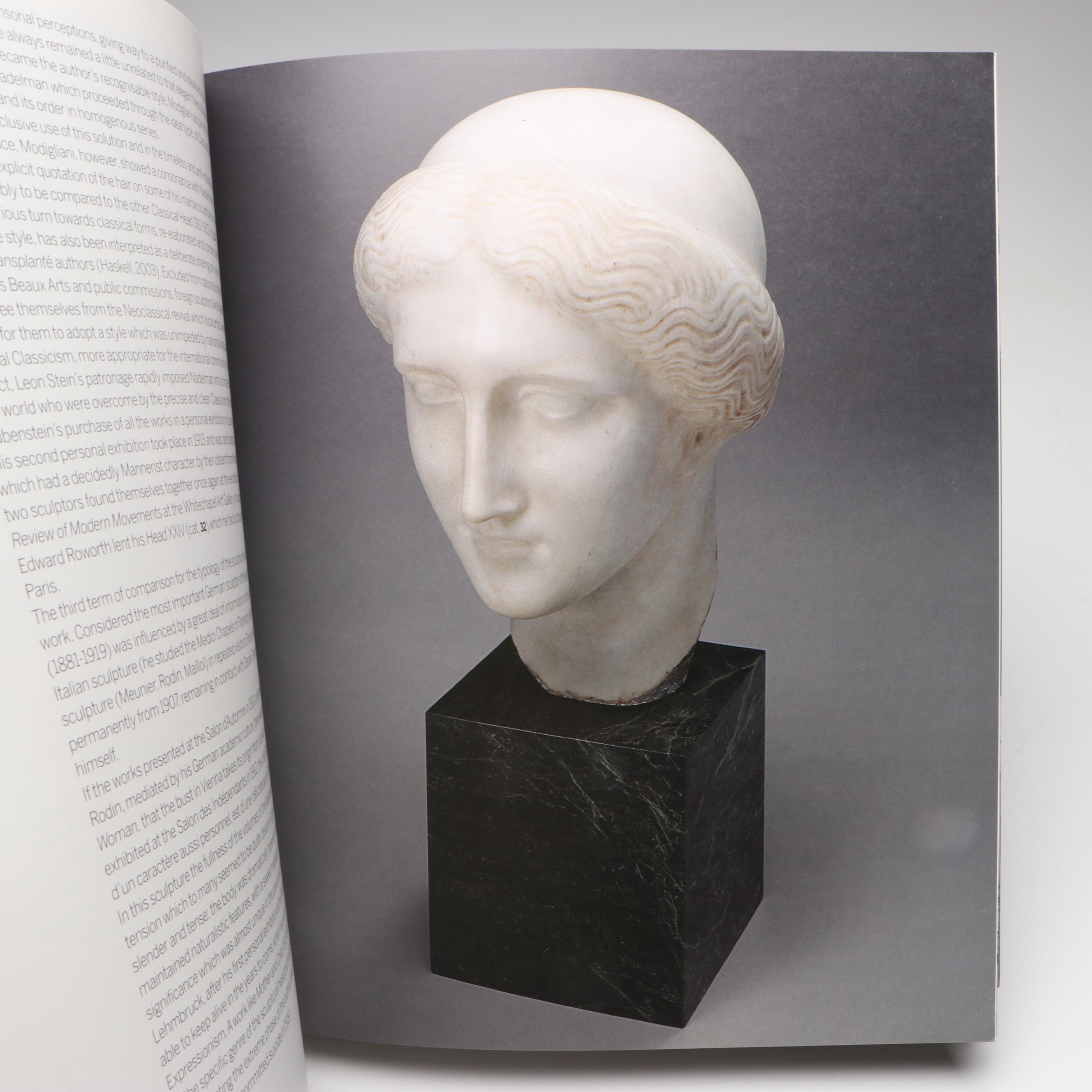 "Modigliani Sculptor" Edited by Gabriella Belli et al., 2010