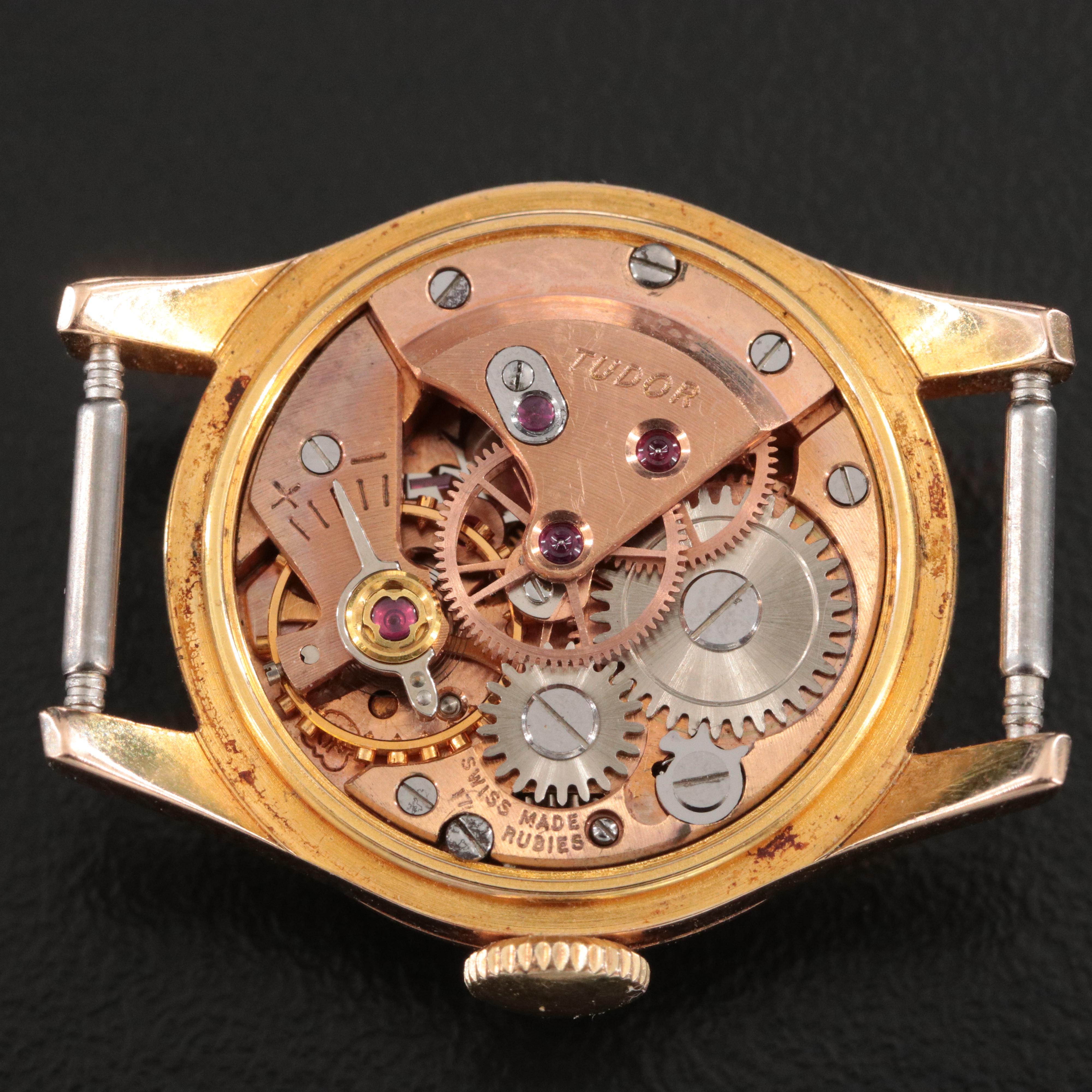 Vintage Tudor Watch Set in Turquoise Band