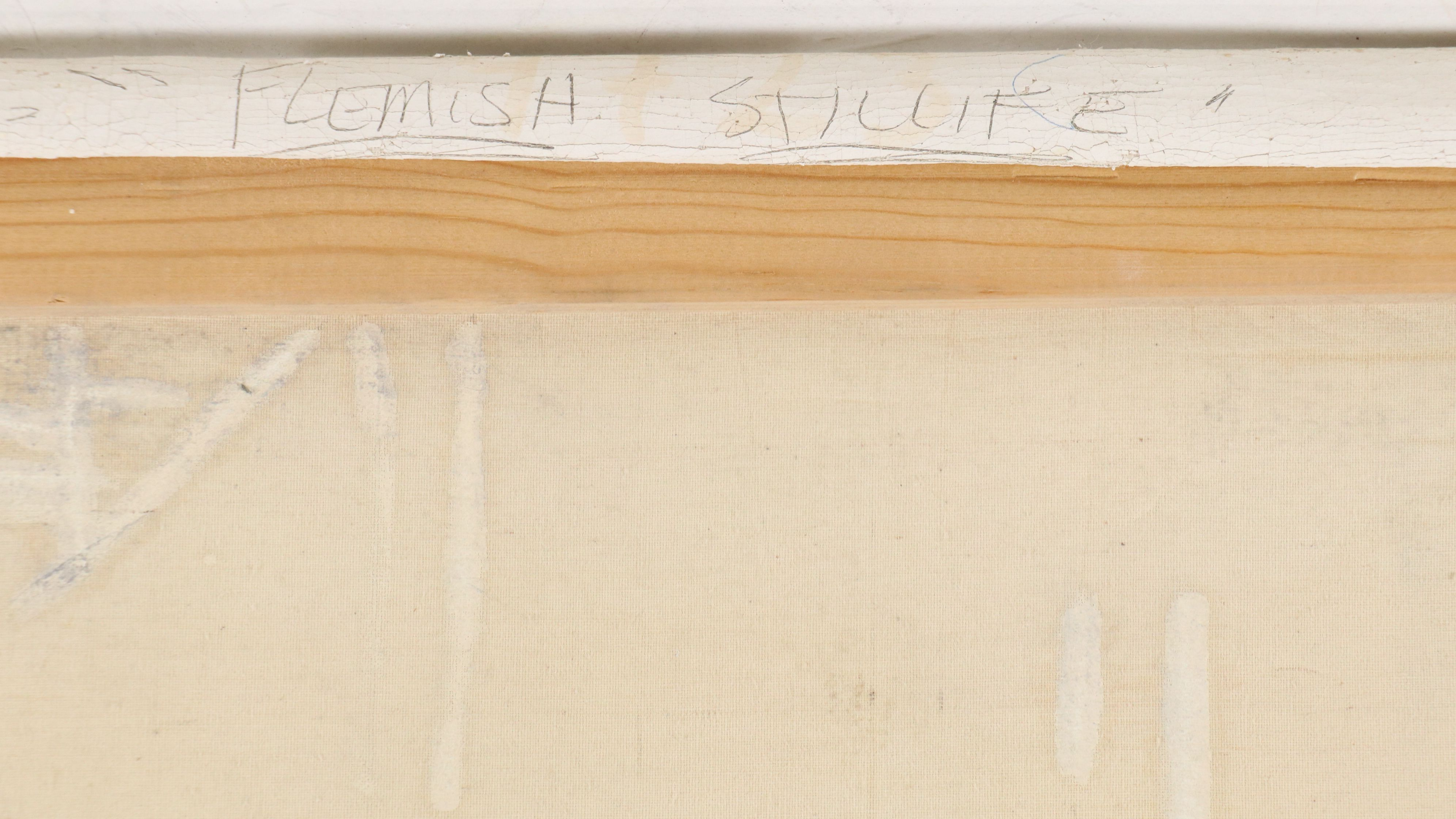 Oil Painting "Flemish Still Life," Late 19th-Early 20th Century