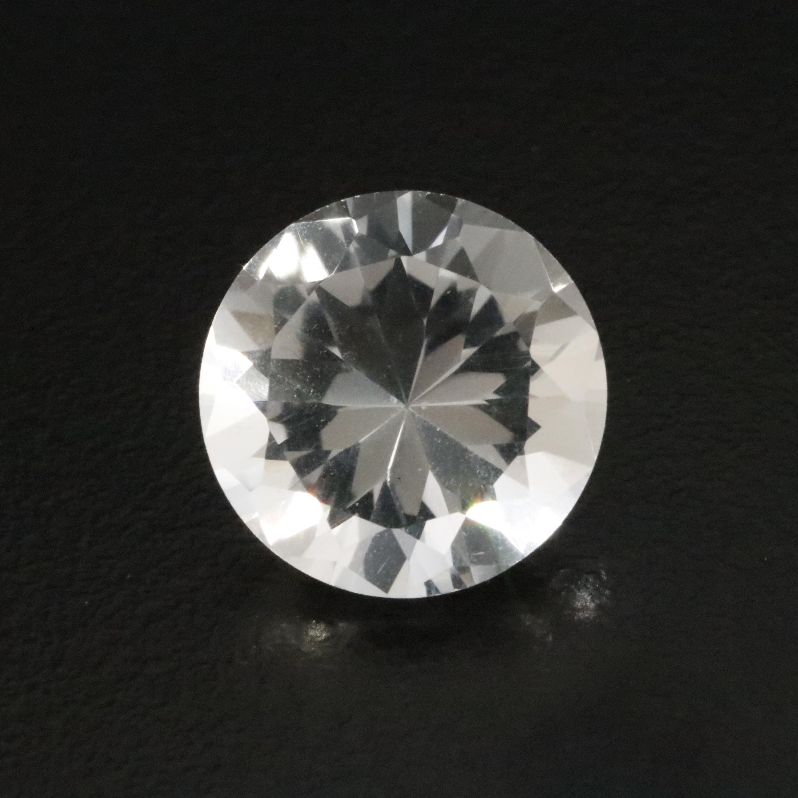 Loose 8.13 CT Rock Crystal