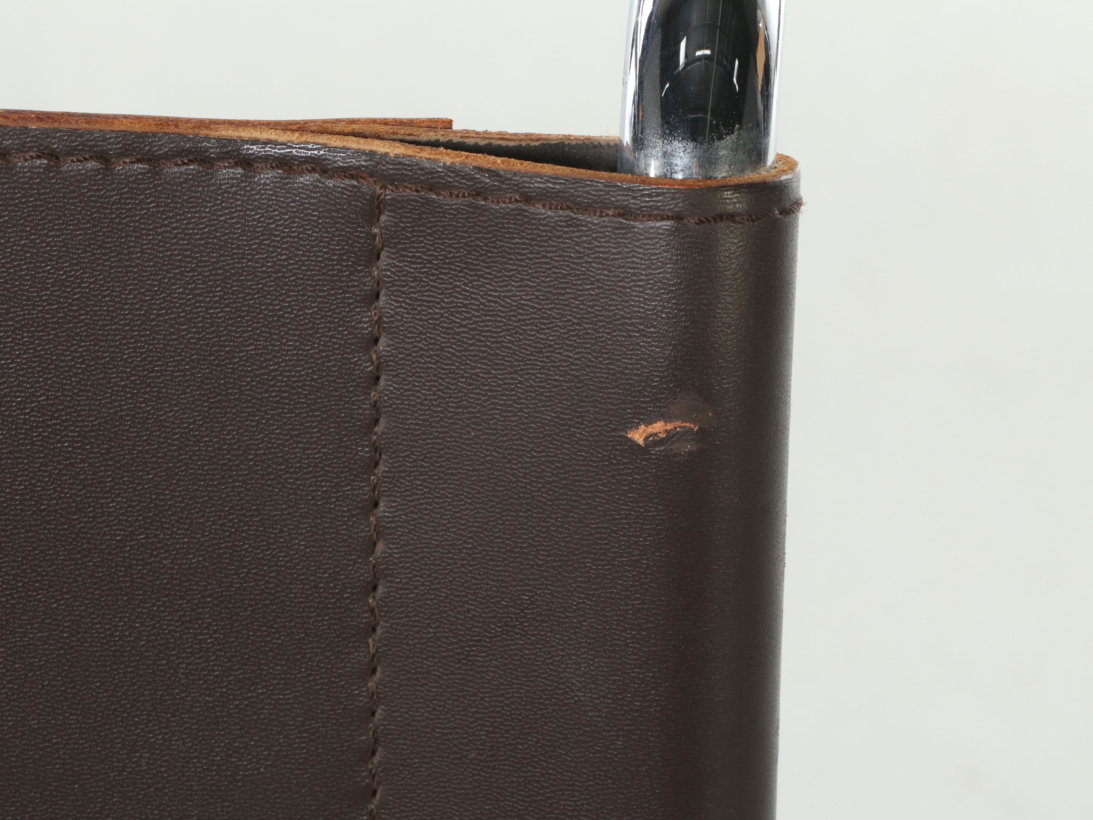 Marcel Breuer for Knoll Chrome and Leather Wassily Chair