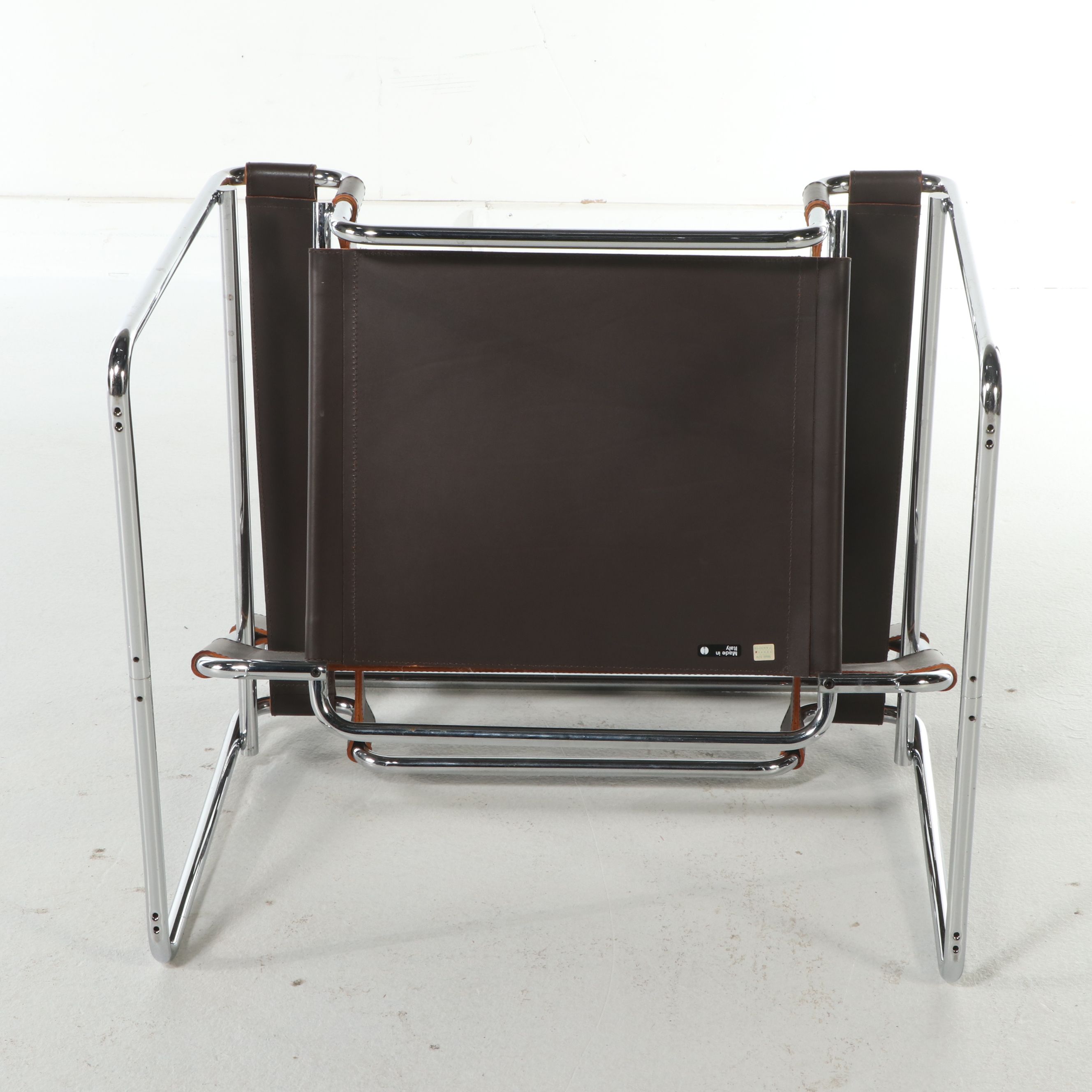 Marcel Breuer for Knoll Chrome and Leather Wassily Chair