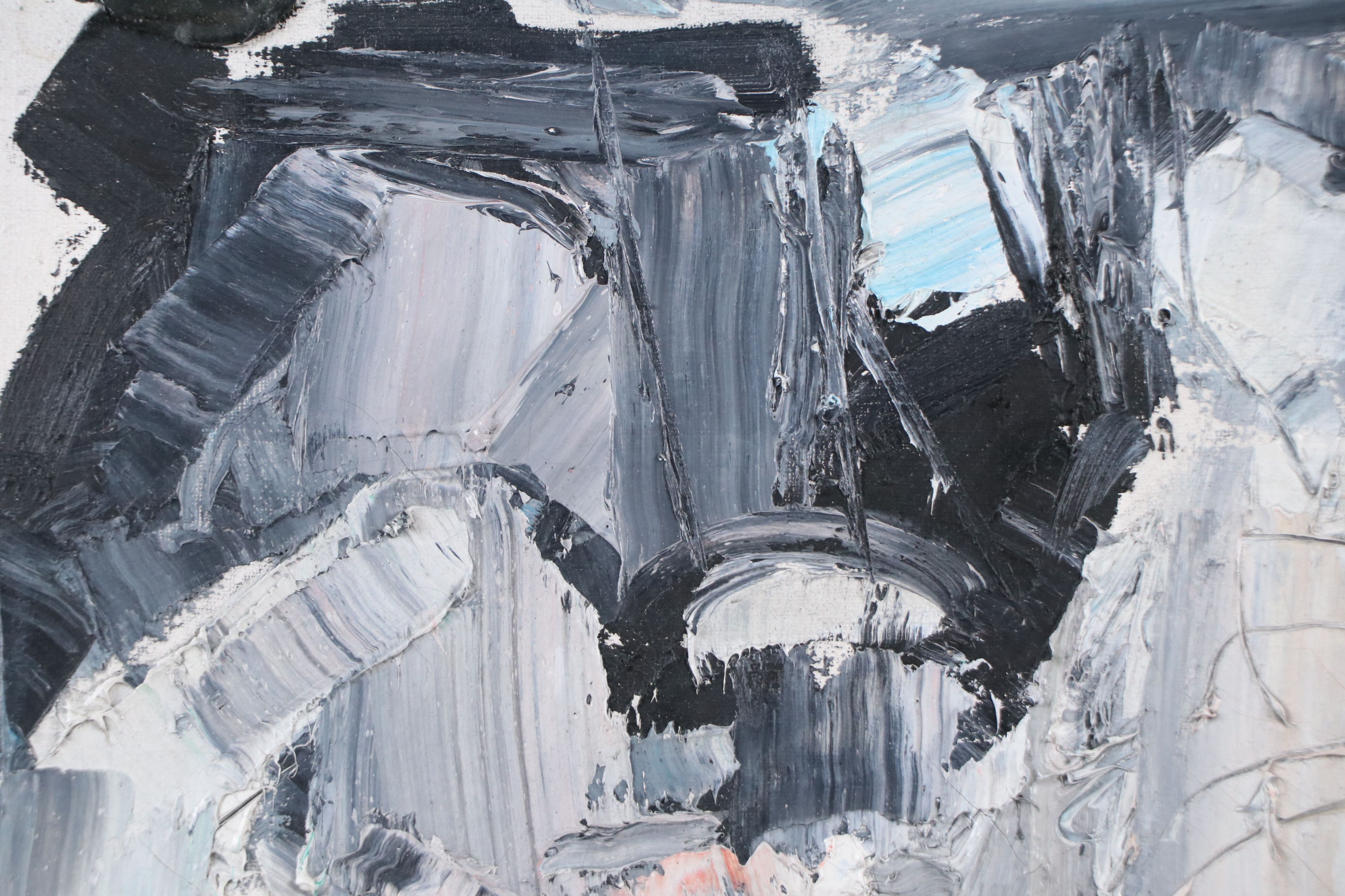 Jack Meanwell Oil Painting "The Couple," 1991