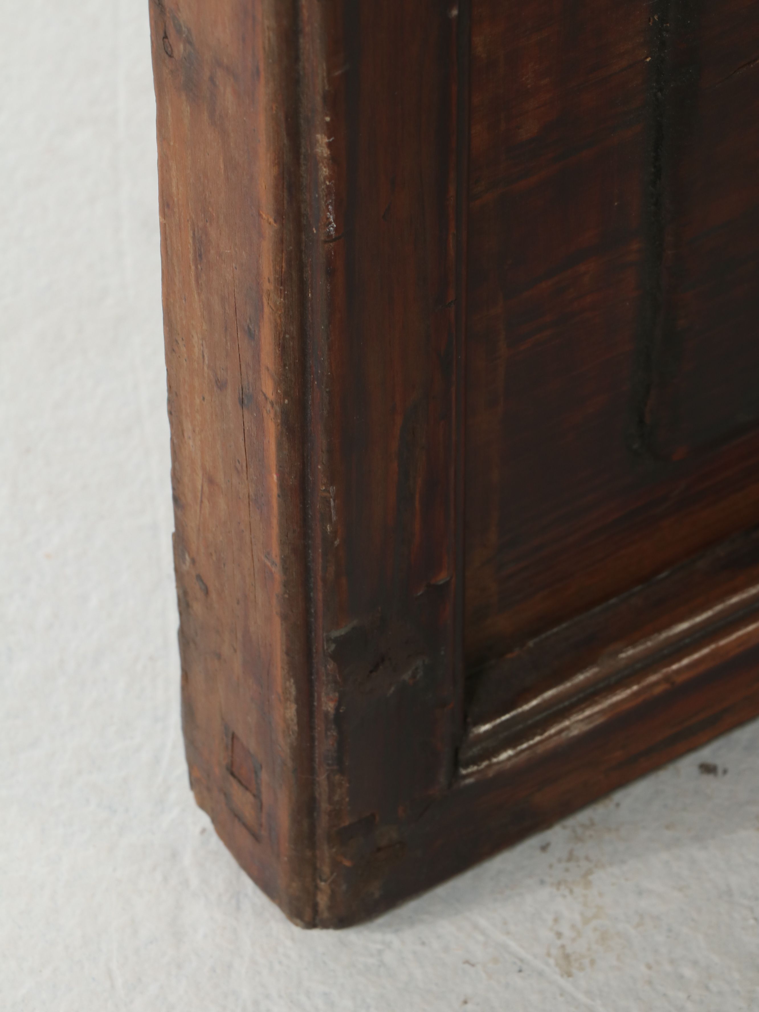 Chinese Carved Wood Three-Panel Screen