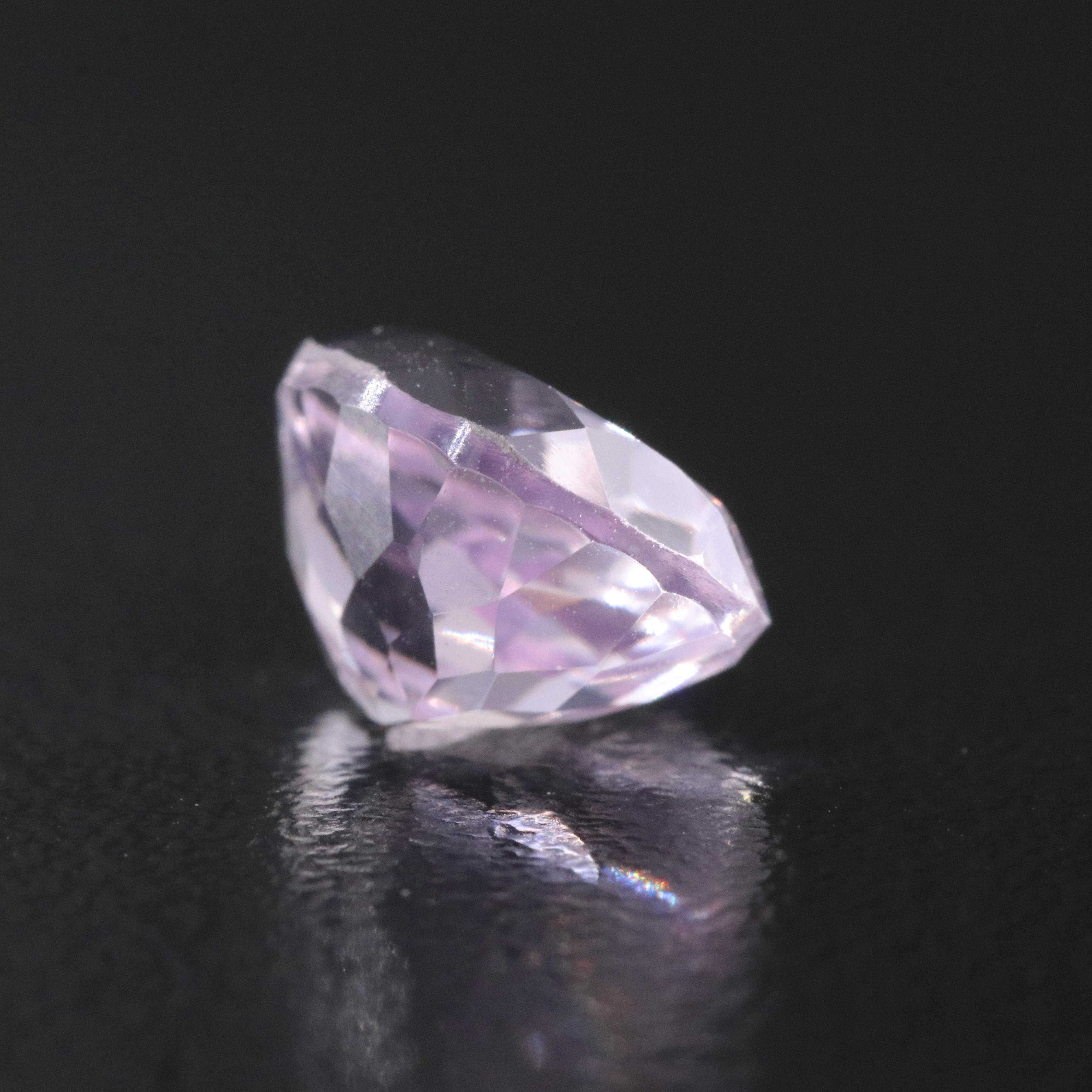 Loose 3.23 CT Rose Quartz