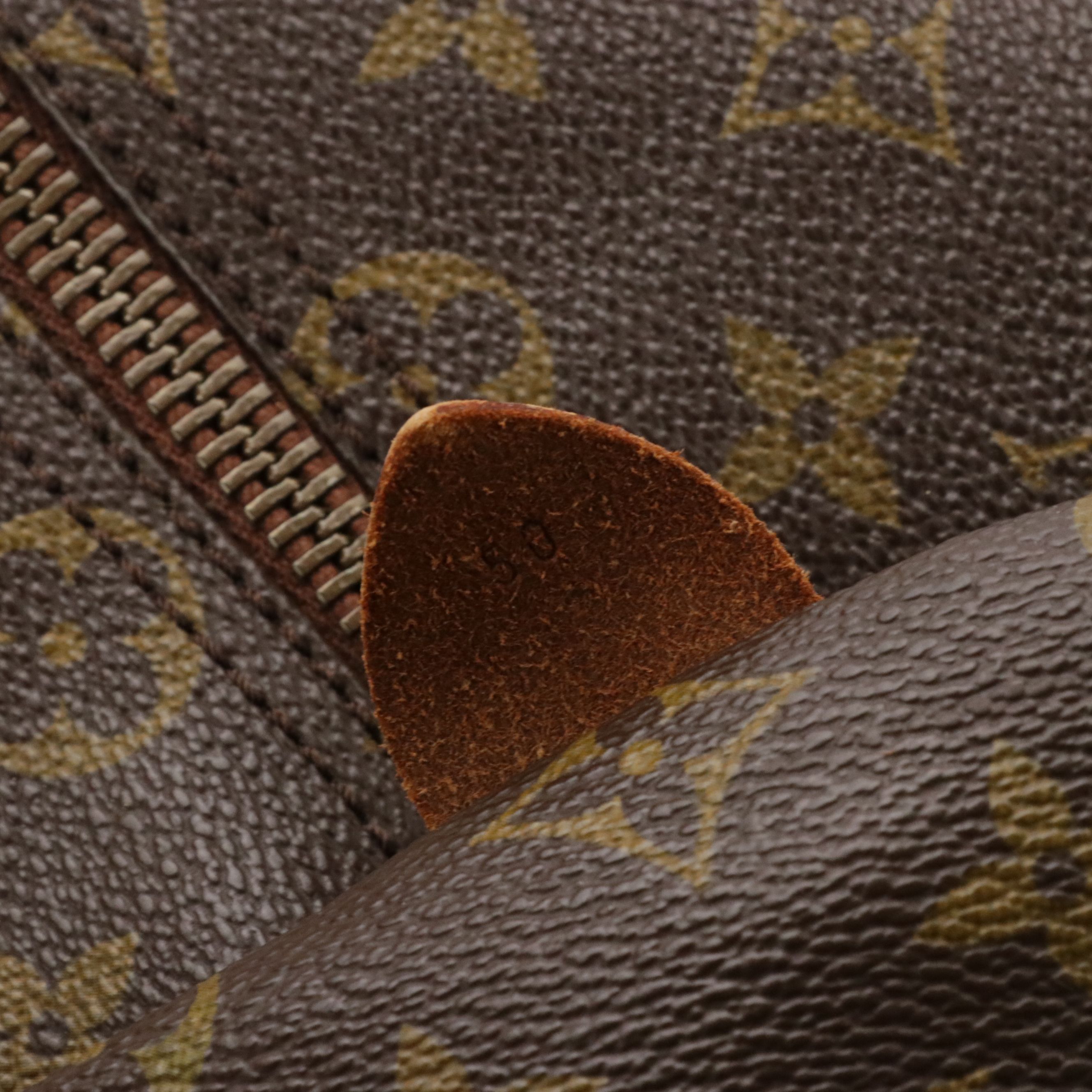 Louis Vuitton Keepall 50 in Monogram Canvas and Leather