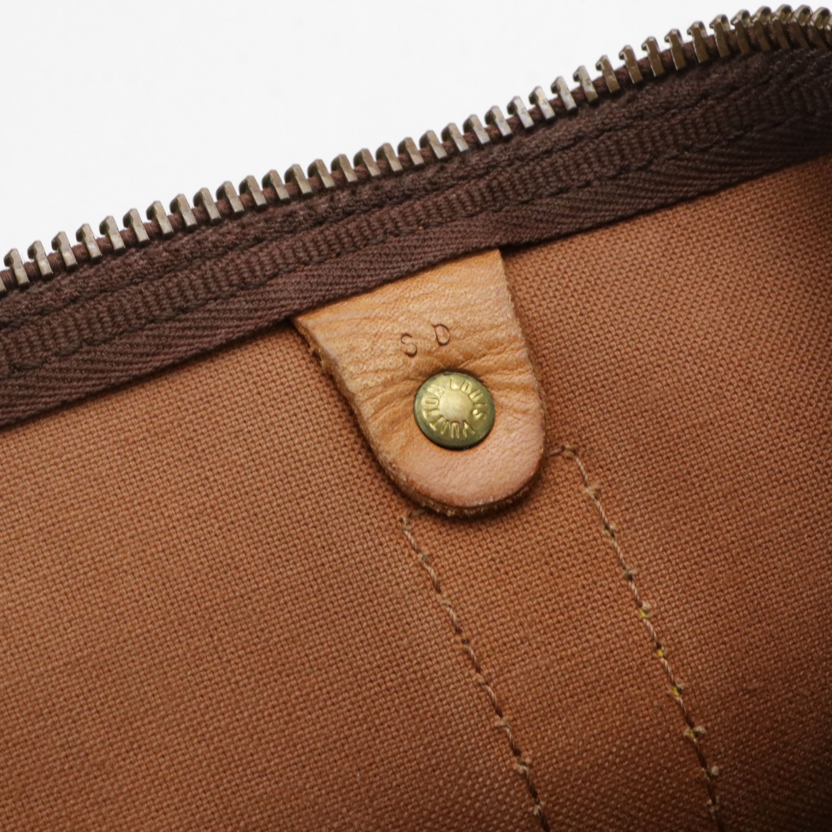 Louis Vuitton Keepall 50 in Monogram Canvas and Leather