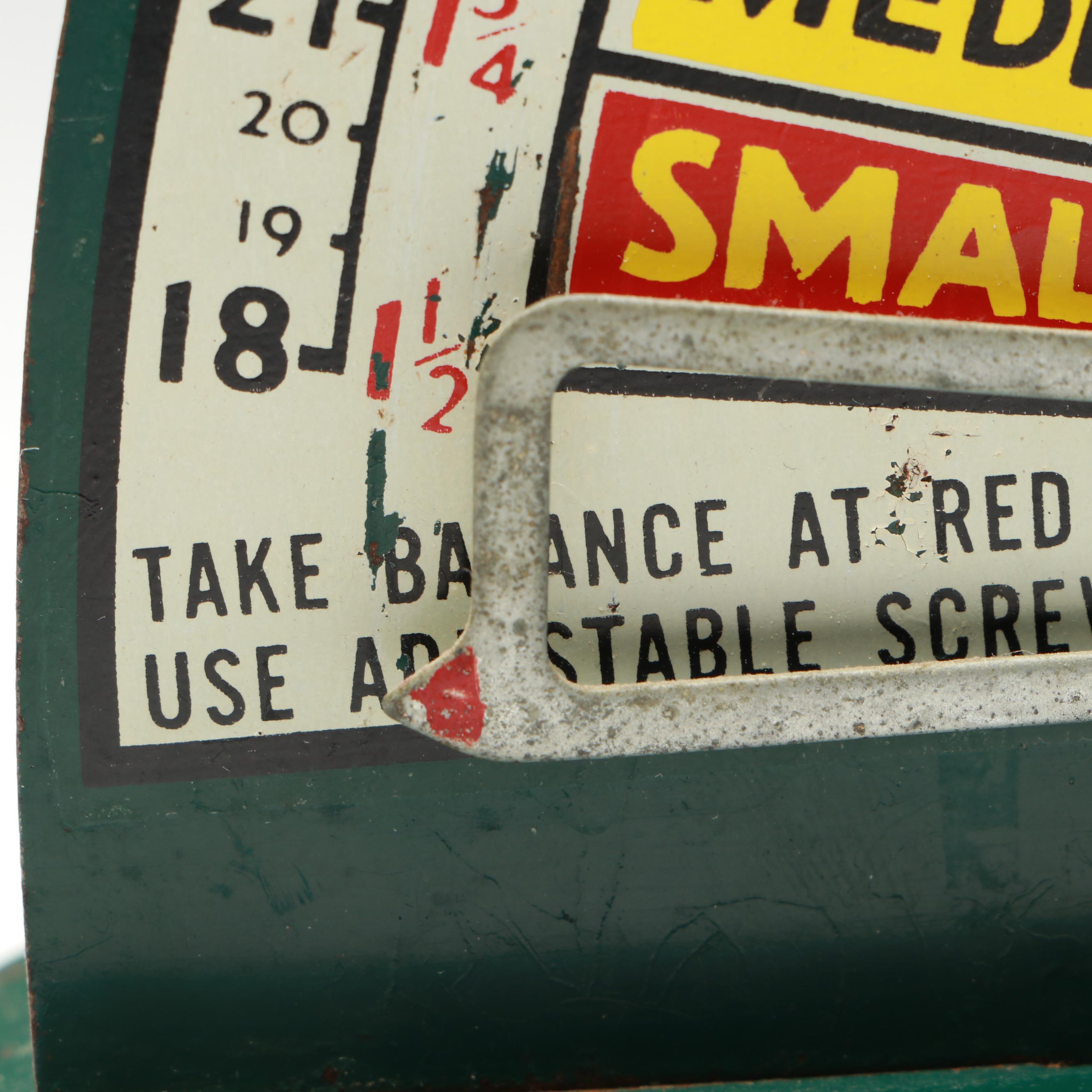 Farm Master Egg Scale with Faux Egg, Early to Mid-20th Century