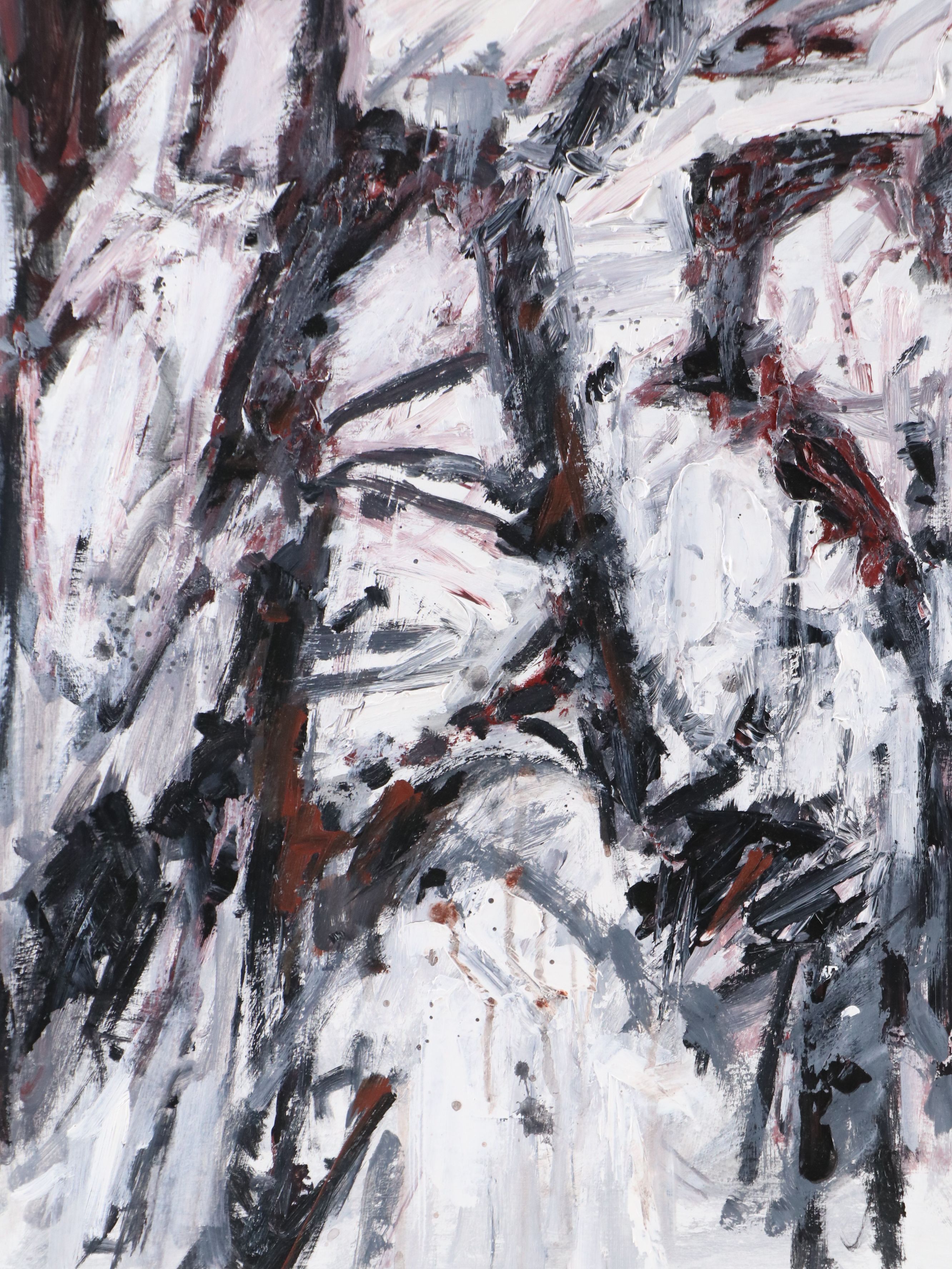 Jack Meanwell Acrylic Painting, 1995