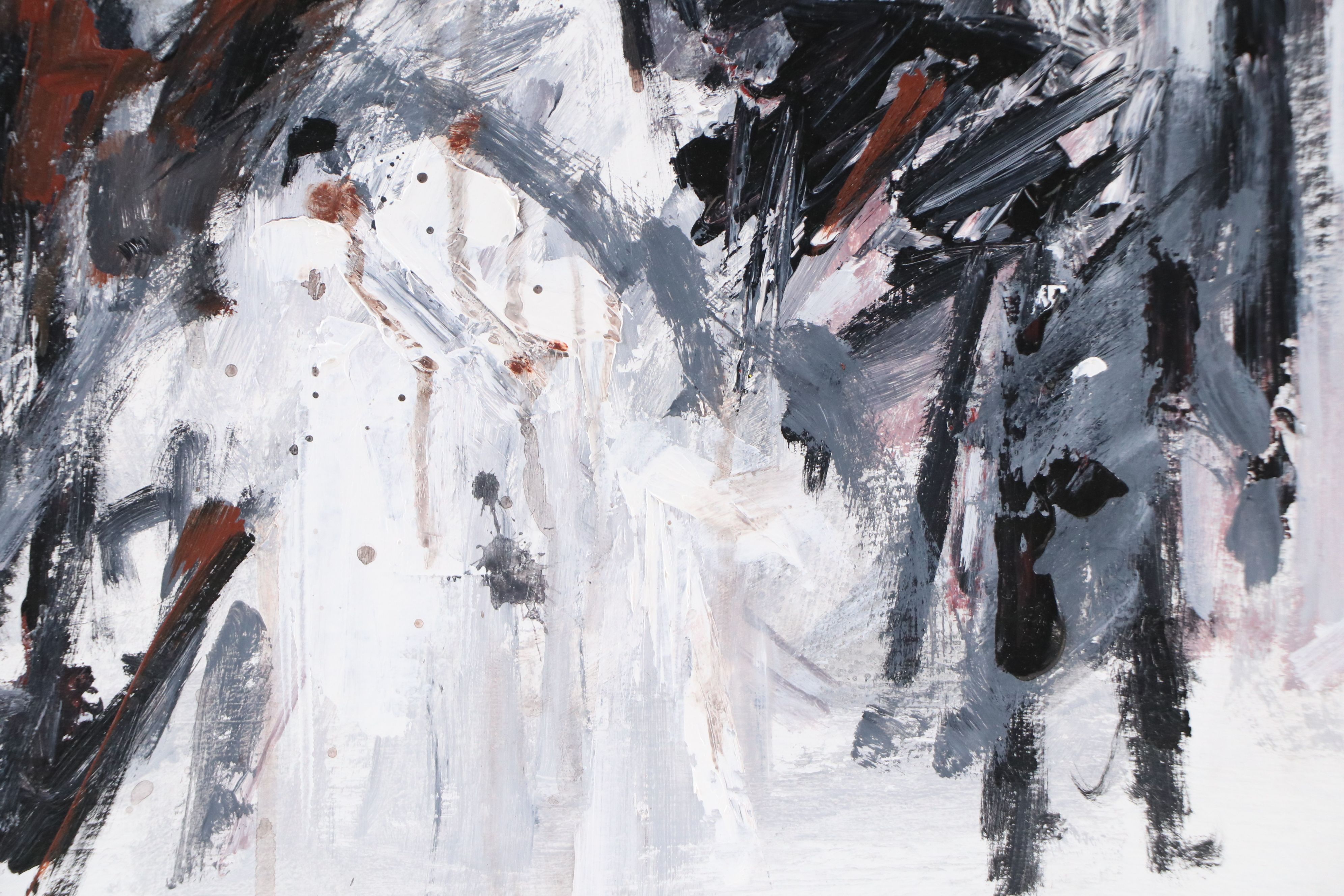 Jack Meanwell Acrylic Painting, 1995