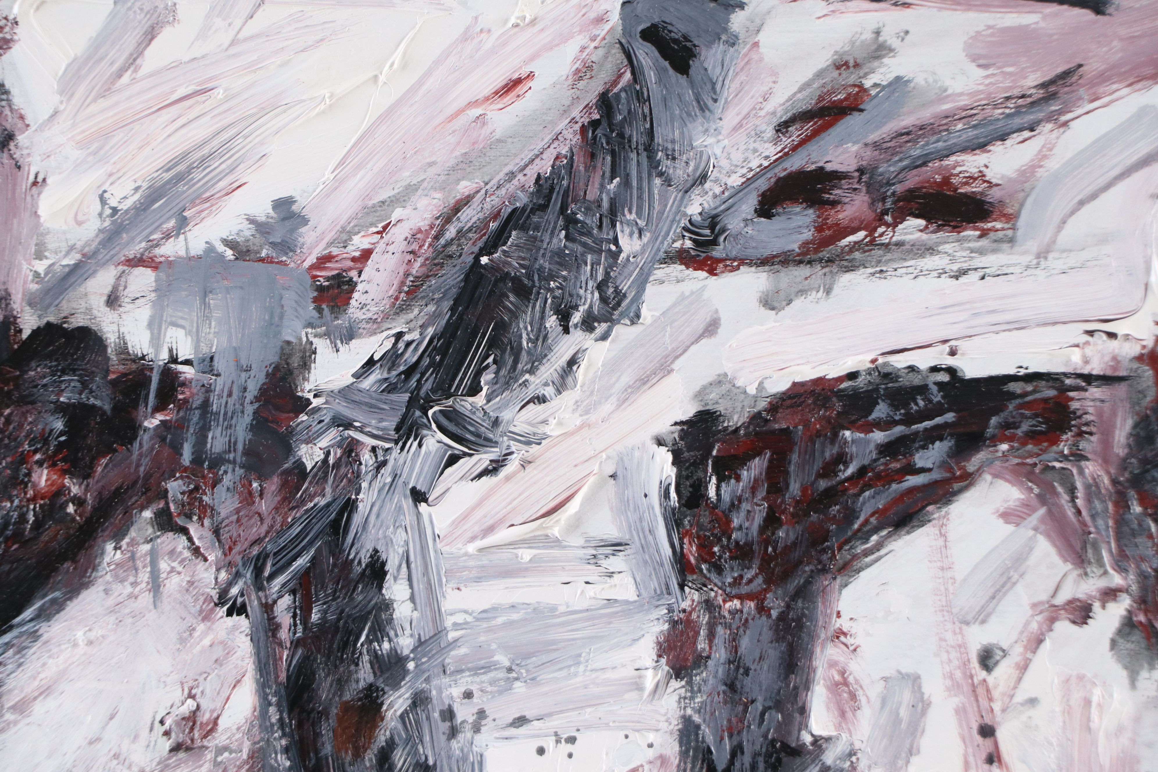 Jack Meanwell Acrylic Painting, 1995