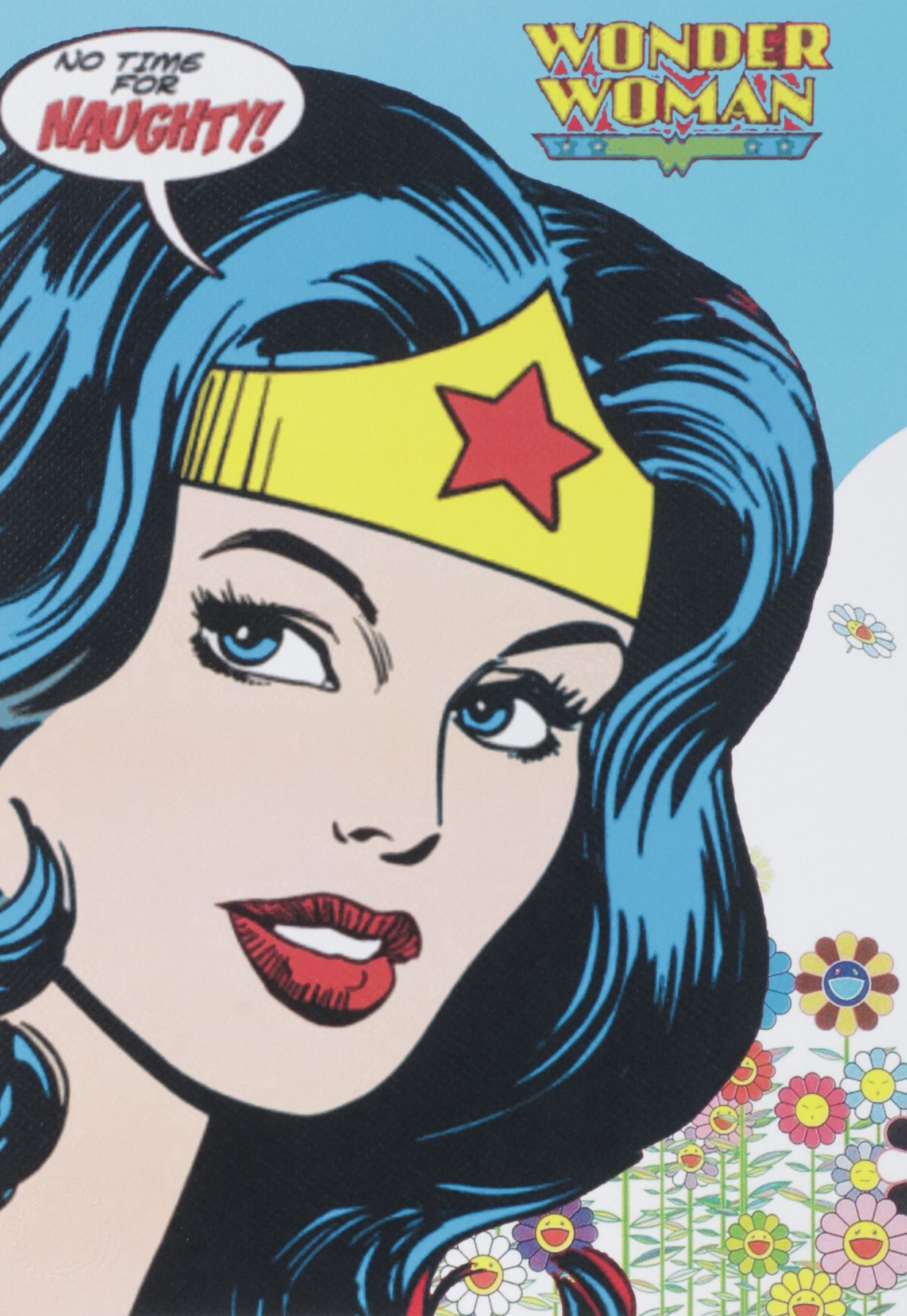 Death NYC Pop Art Graphic Print Featuring Wonder Woman x Murakami, 2025