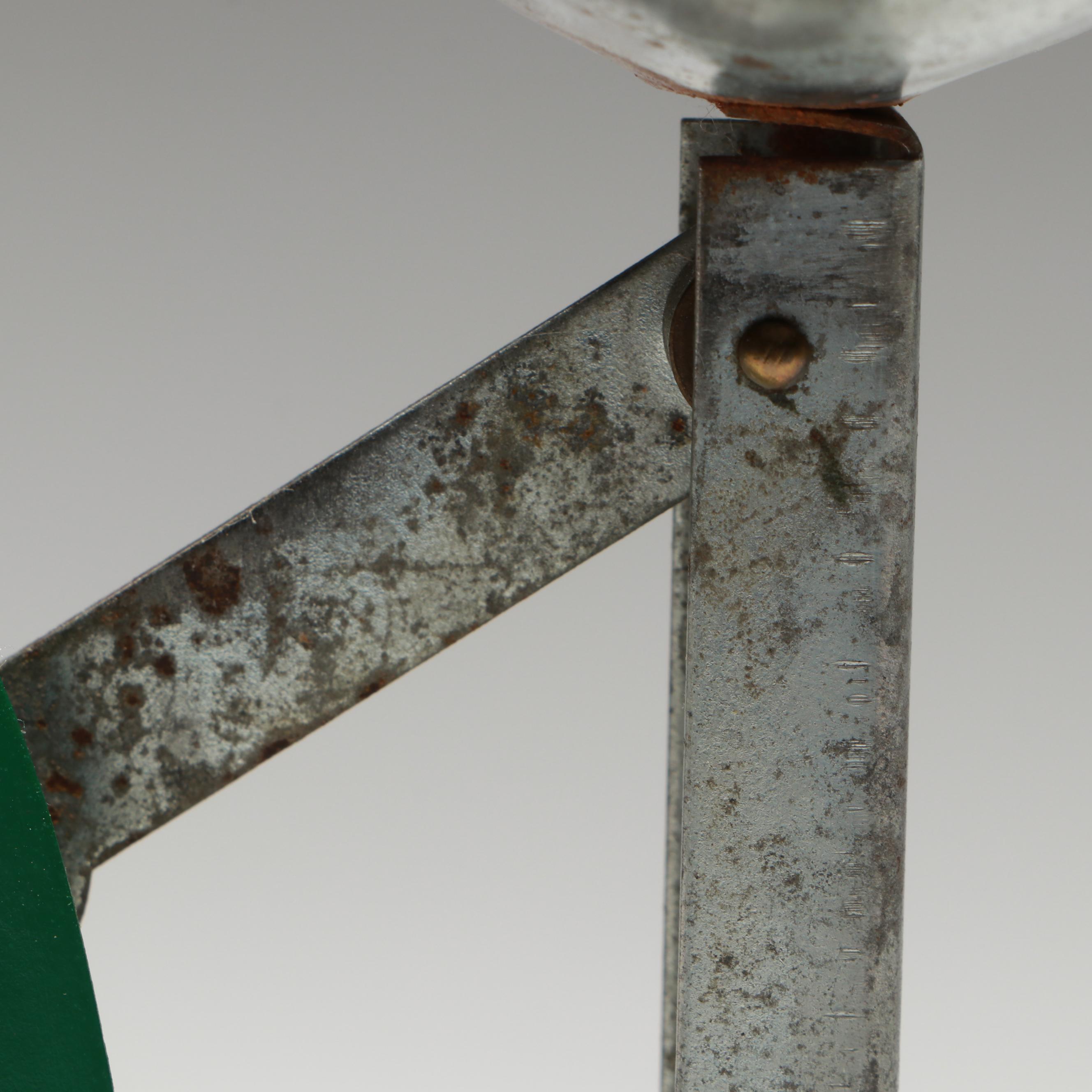 Vintage "Jiffy-Way" Metal Egg Scale, Mid-20th Century