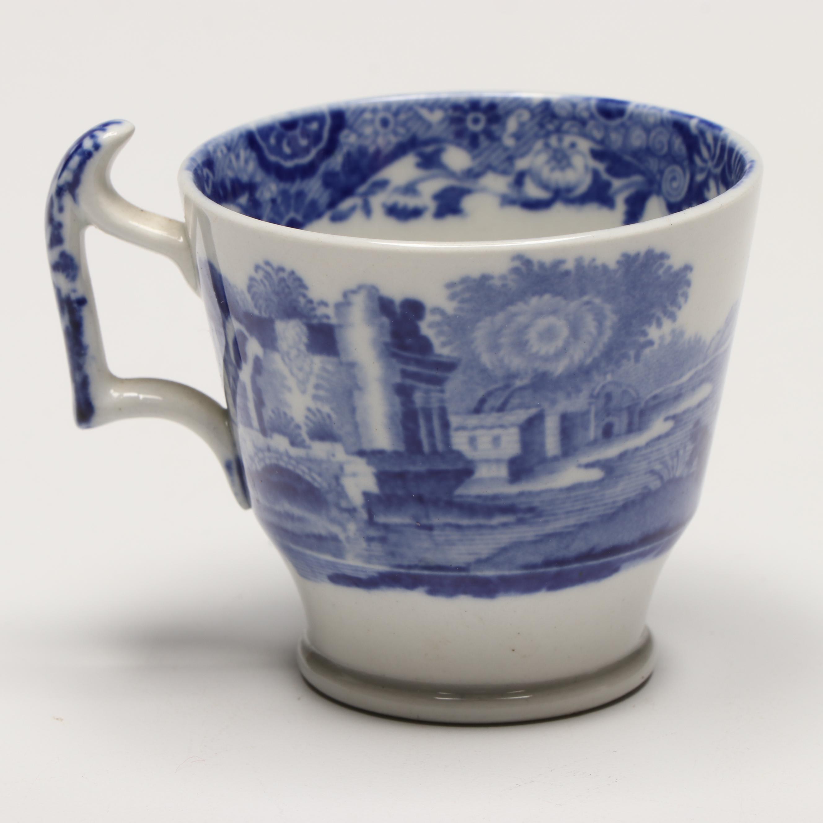 Copeland Spode Blue on White Porcelain Tea Service