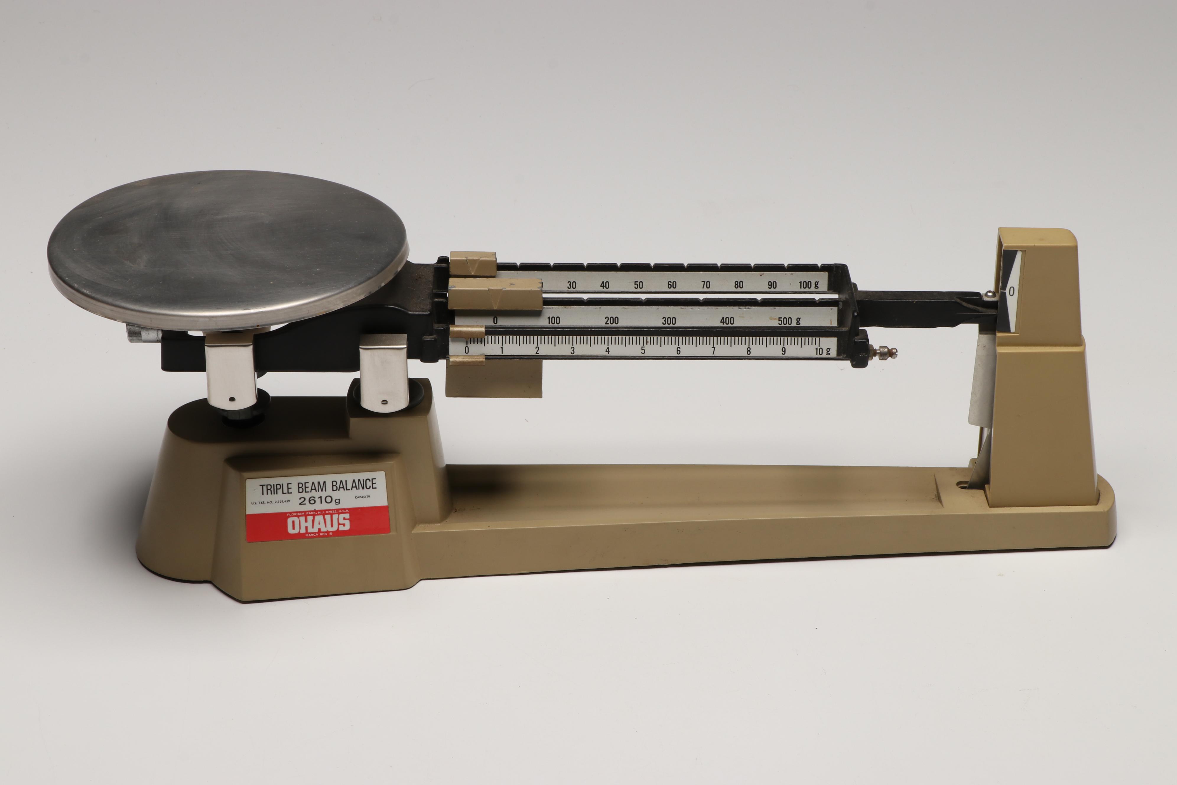 OHAUS Triple Beam Balance Scale with Electrocardio Guide and More Medical Tools