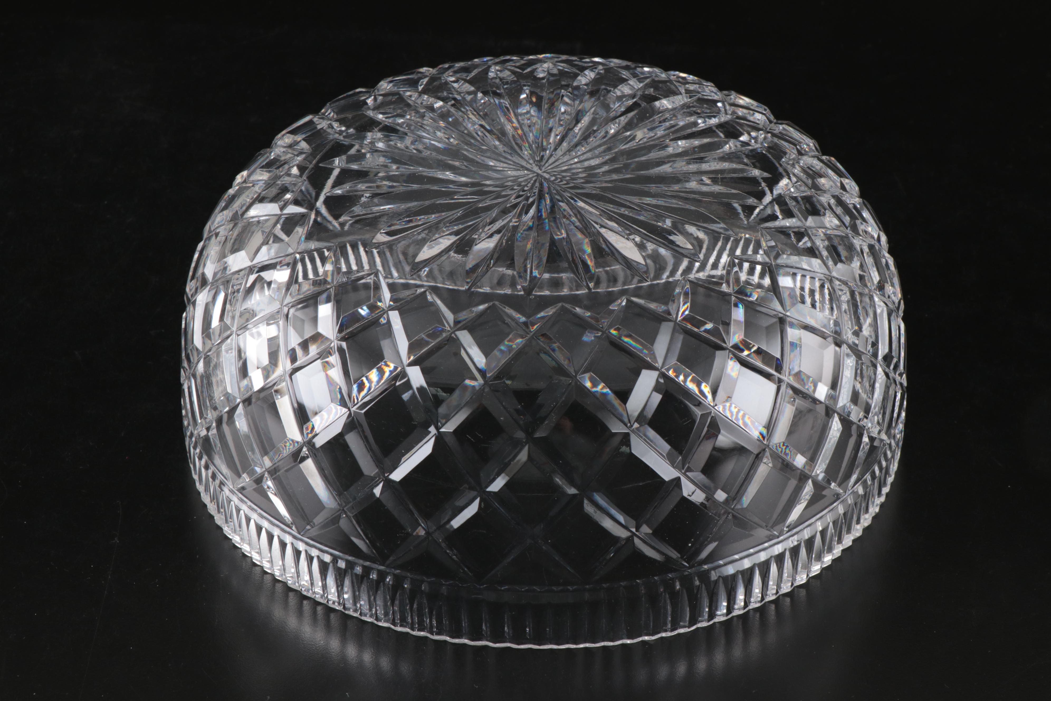 Waterford Cut Crystal Decorative Centerpiece Bowl