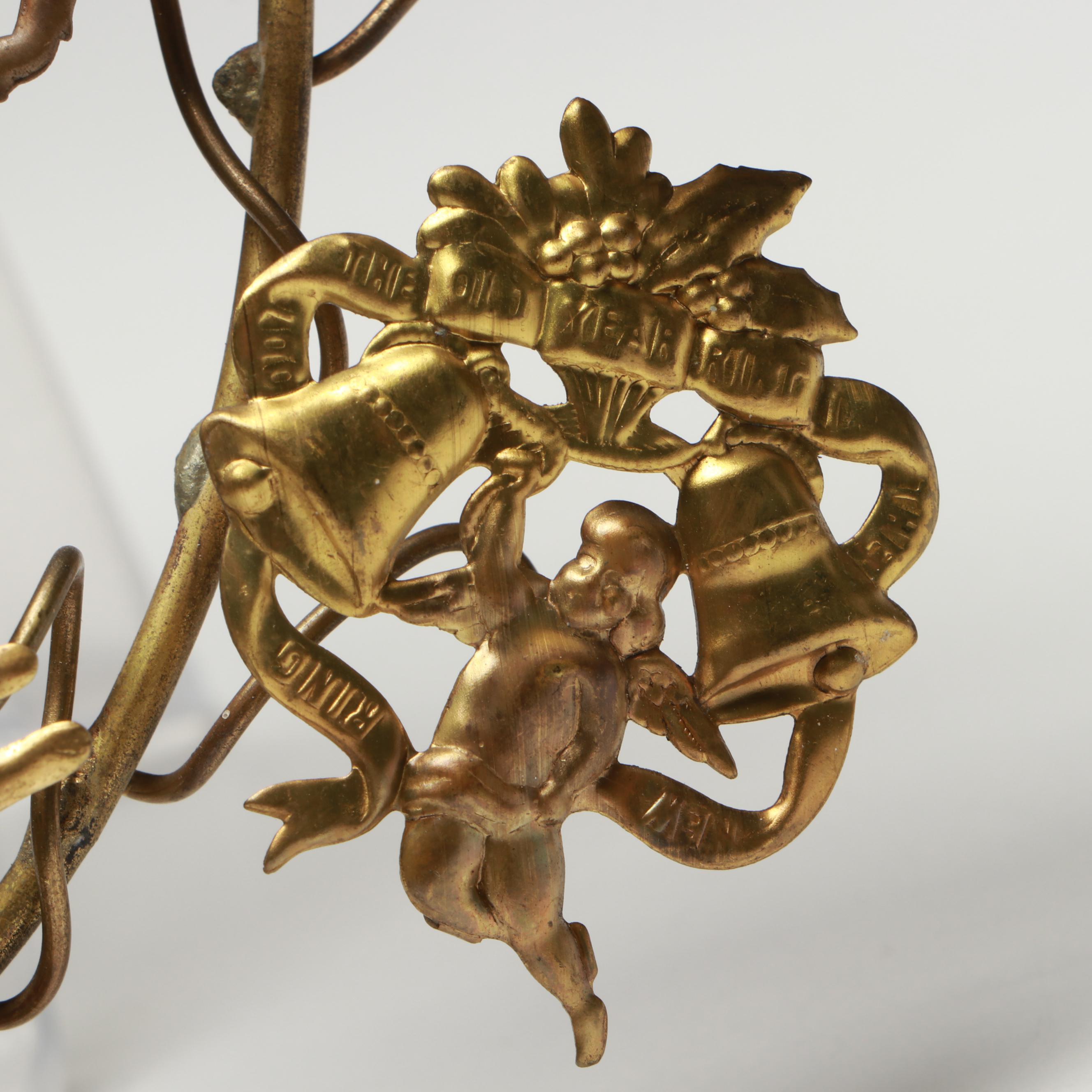 Dresden Petites Choses All-Holiday Brass Wreath