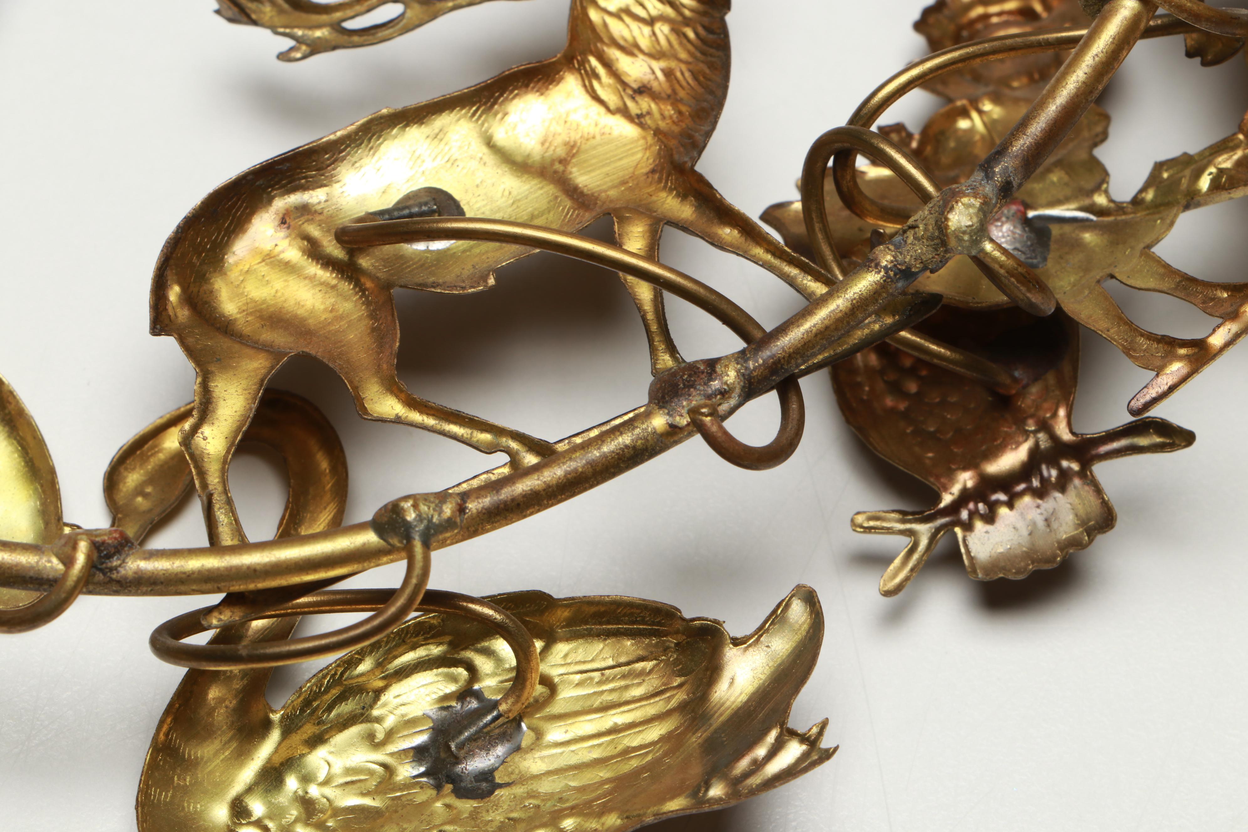 Dresden Petites Choses All-Holiday Brass Wreath