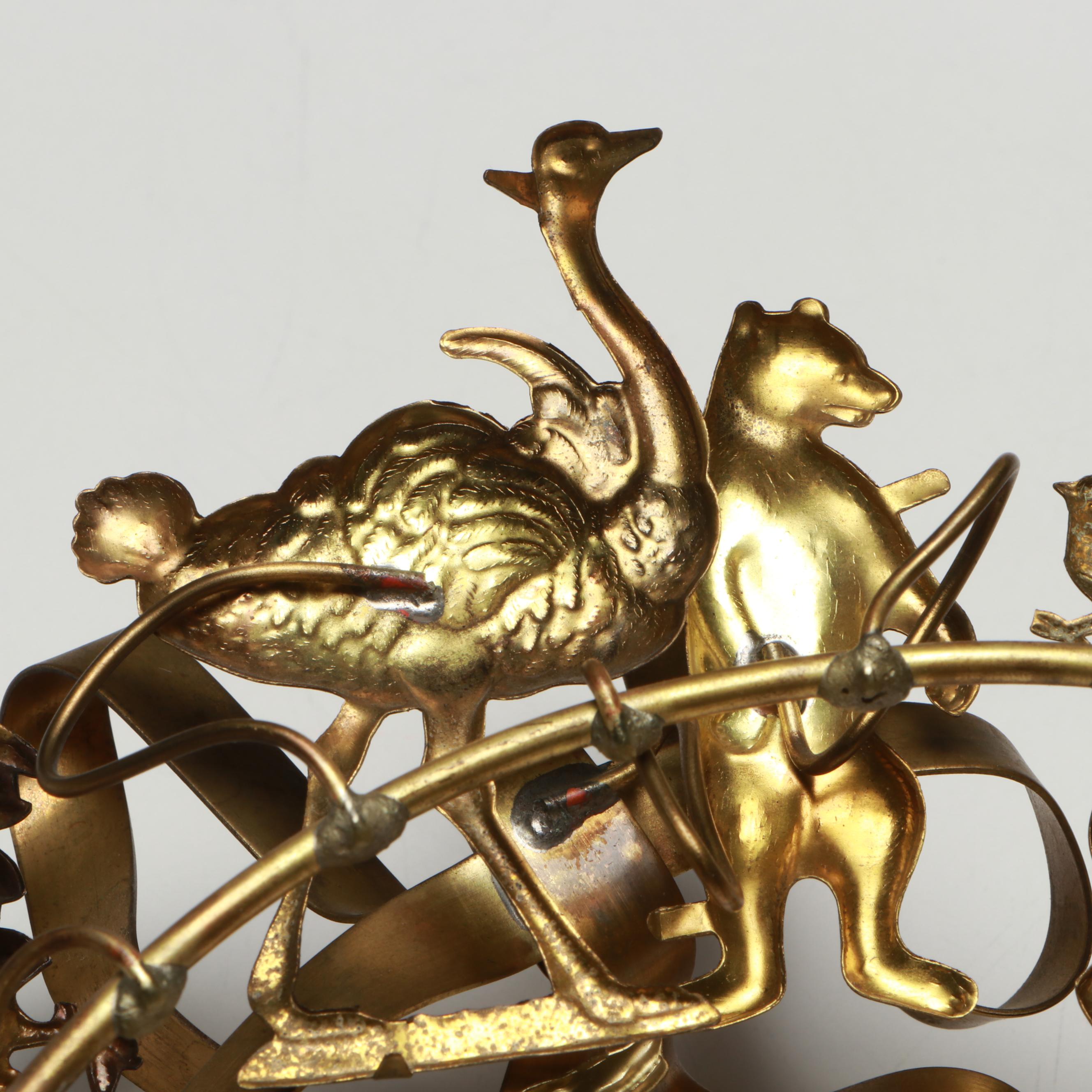 Dresden Petites Choses All-Holiday Brass Wreath