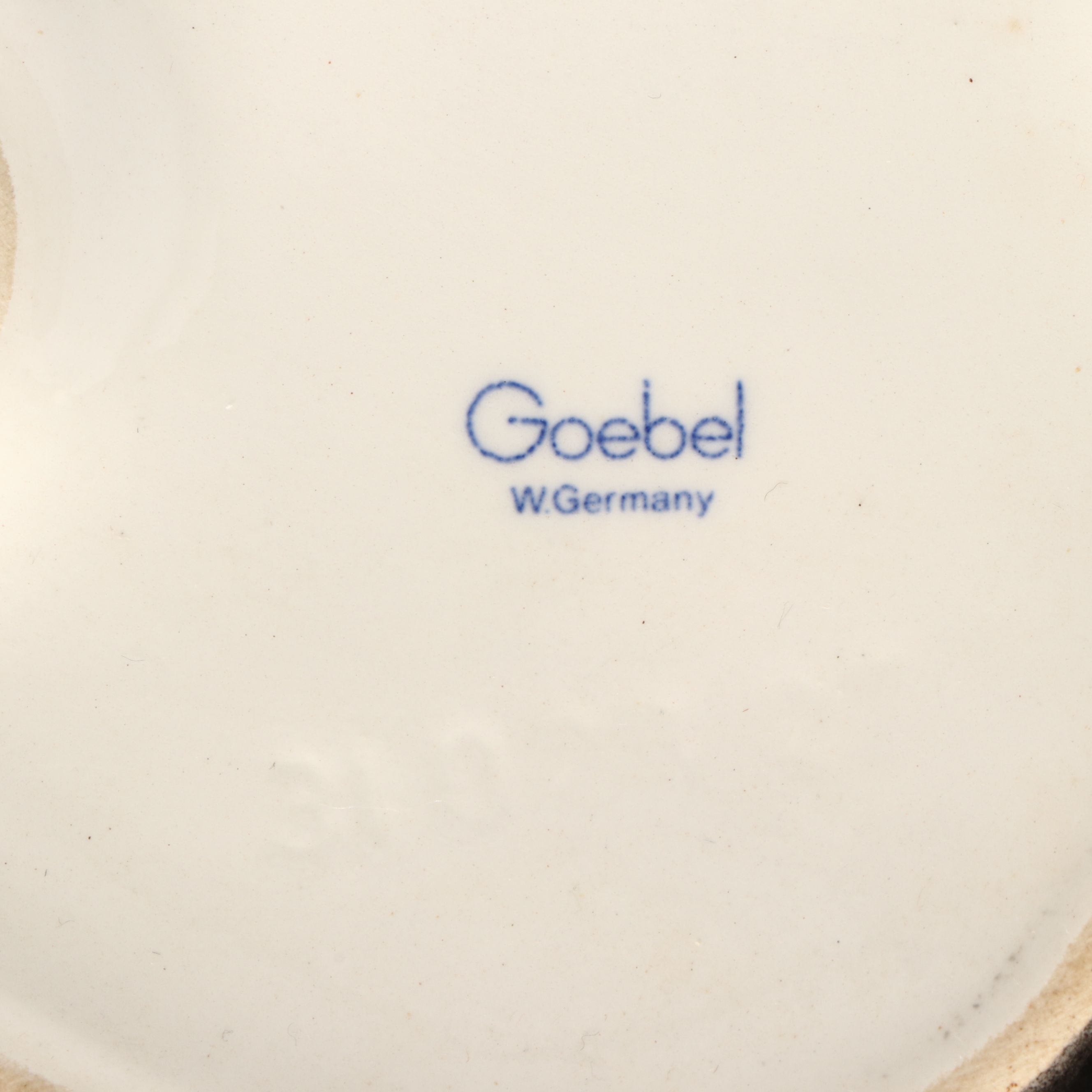 Vintage Goebel Tuxedo Cat Porcelain Figurine