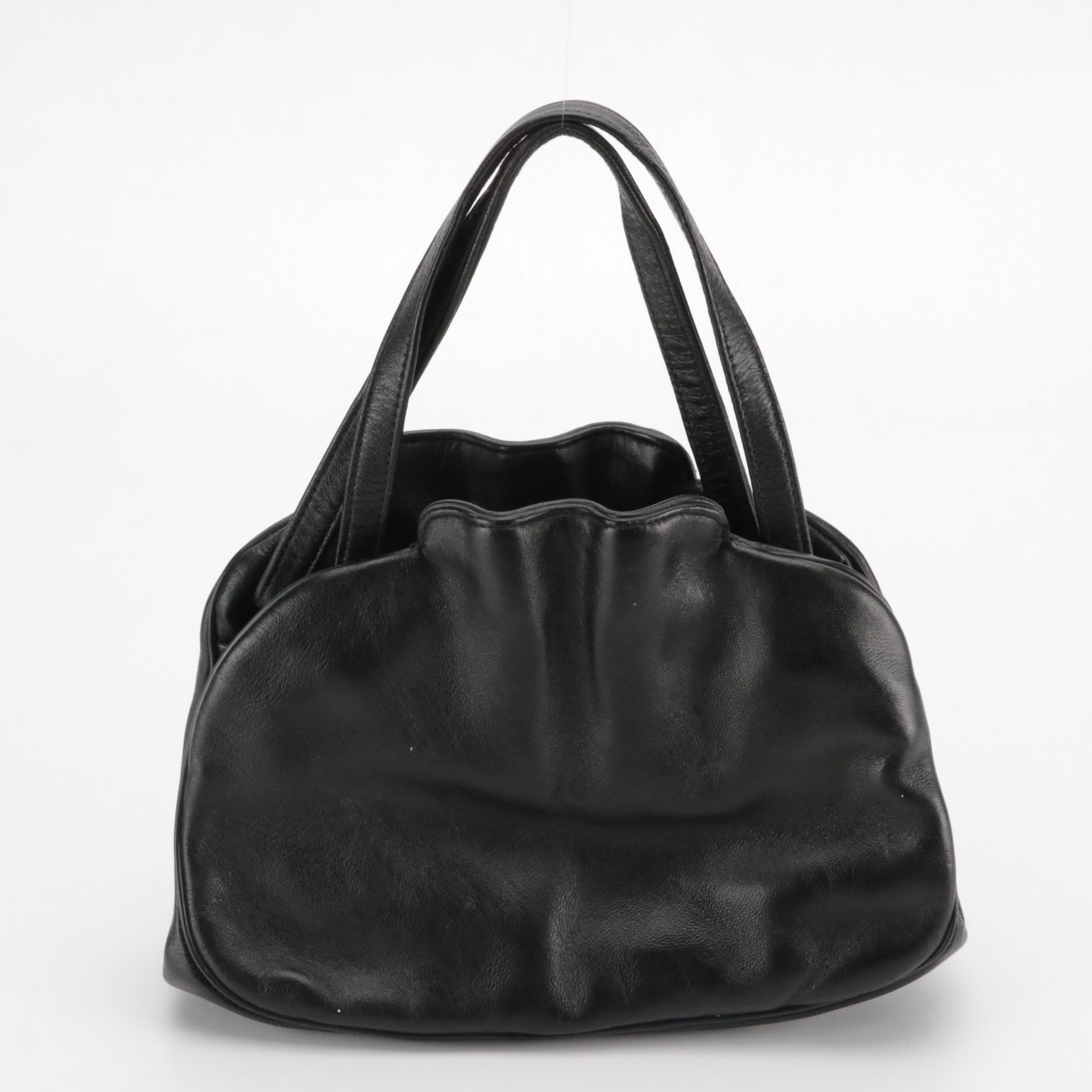 Magid Satin Clutch, Ingber Leather Handbag, and Other Patent Leather Clutch