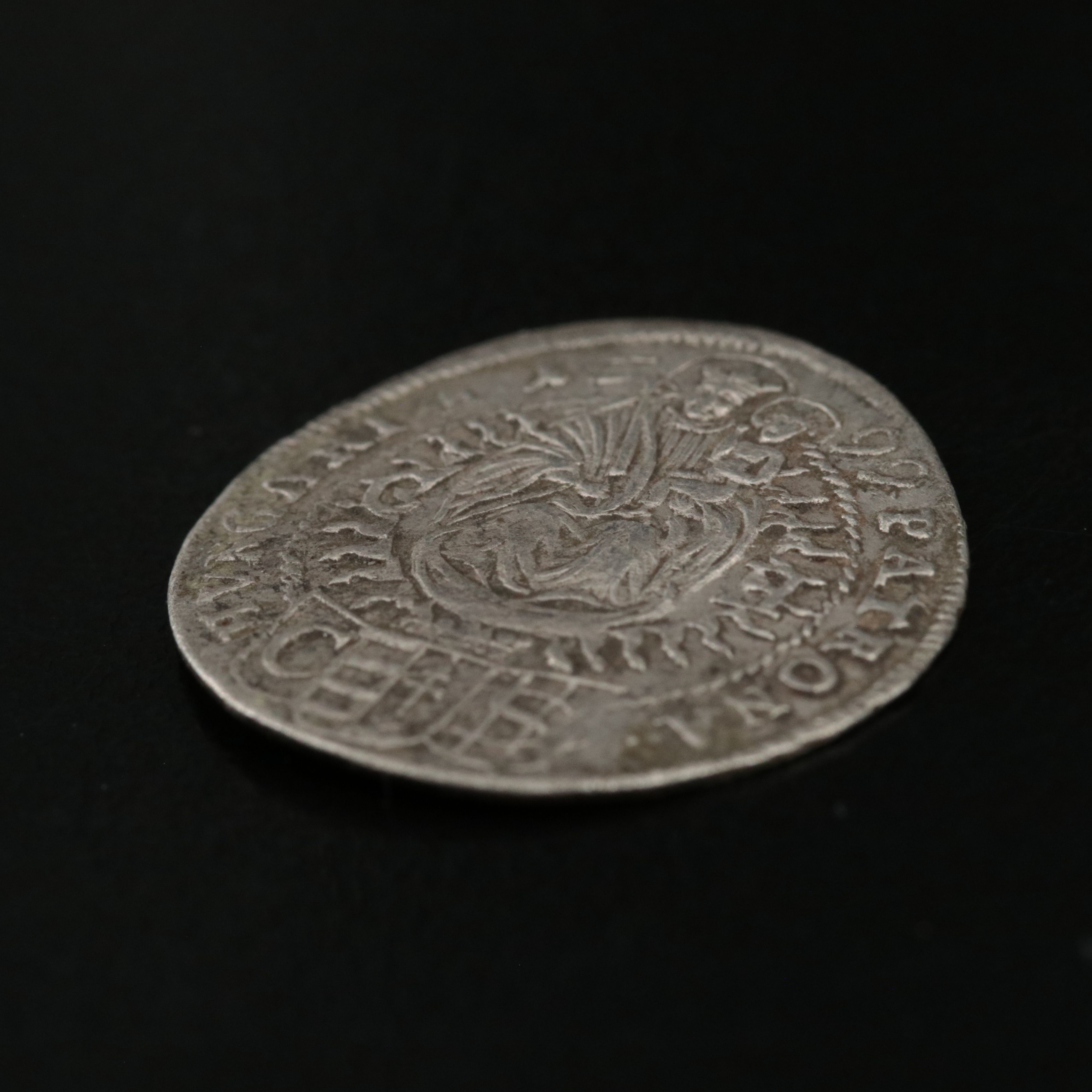 1699 Hungary 3-Kreuzer Silver Coin of Leopold I "The Hogmouth"