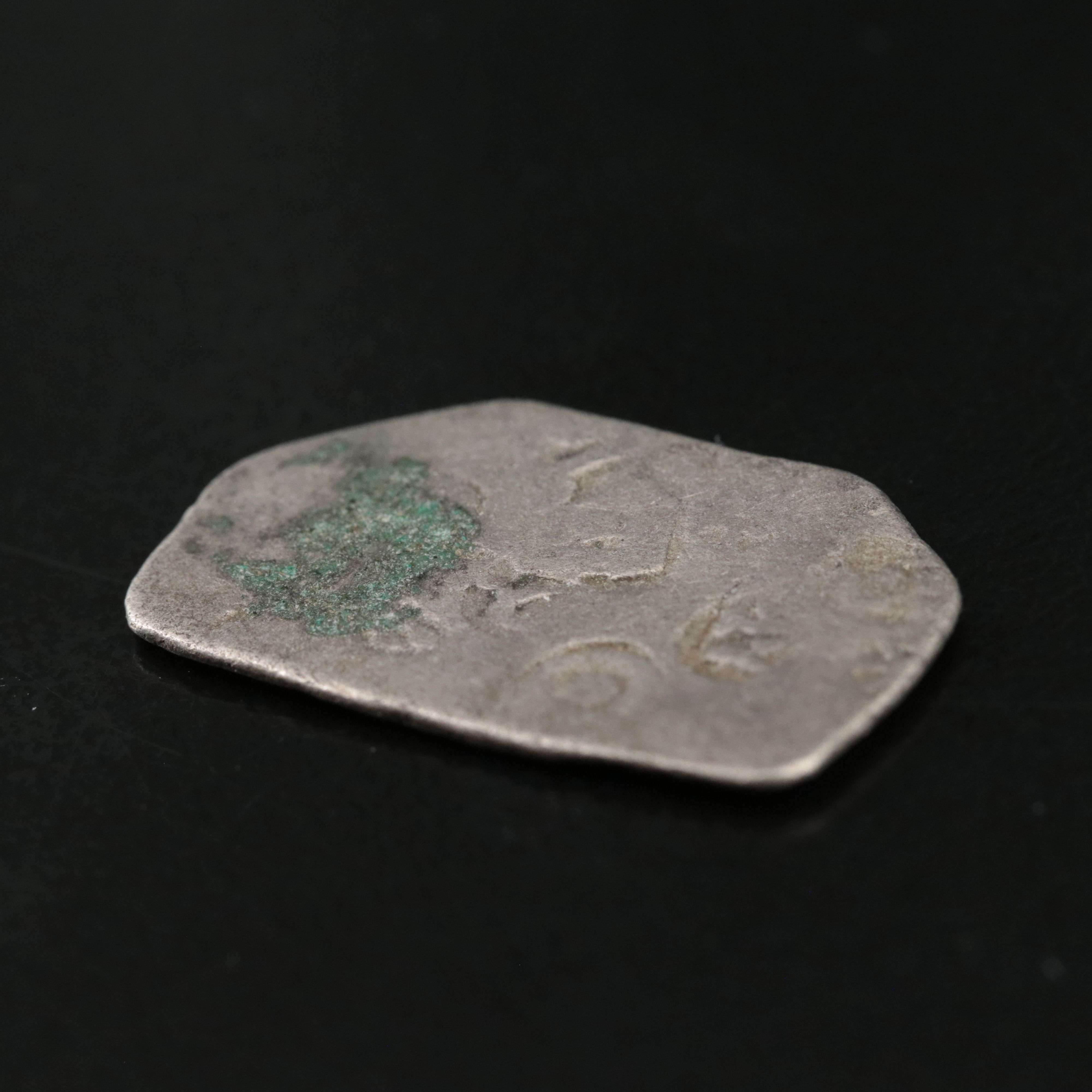 Ancient India, Mauryan Empire AR Karshapana Coin, ca. 200 B.C.