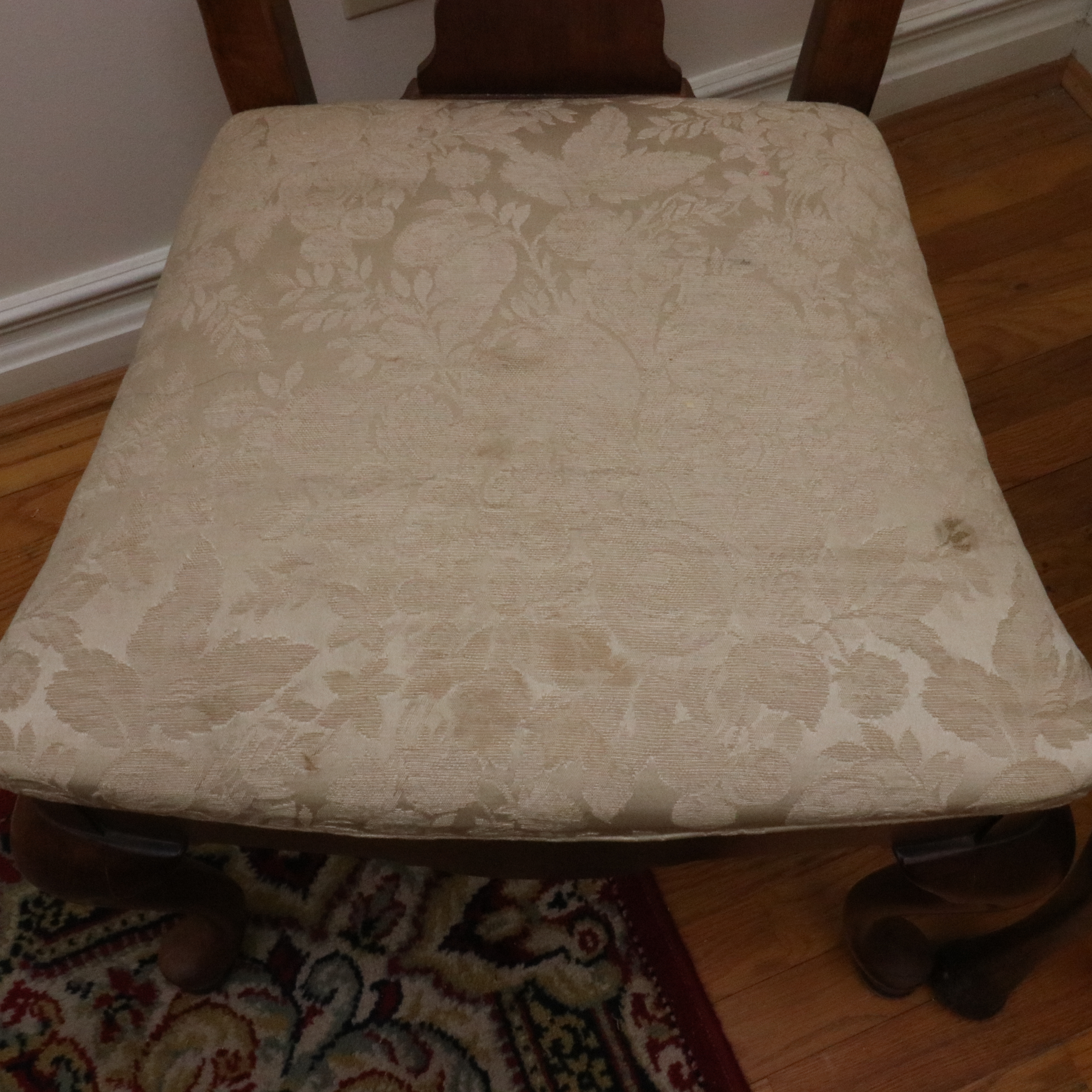 Nine Piece Dining Set with Henredon Duncan Phyfe Style Table