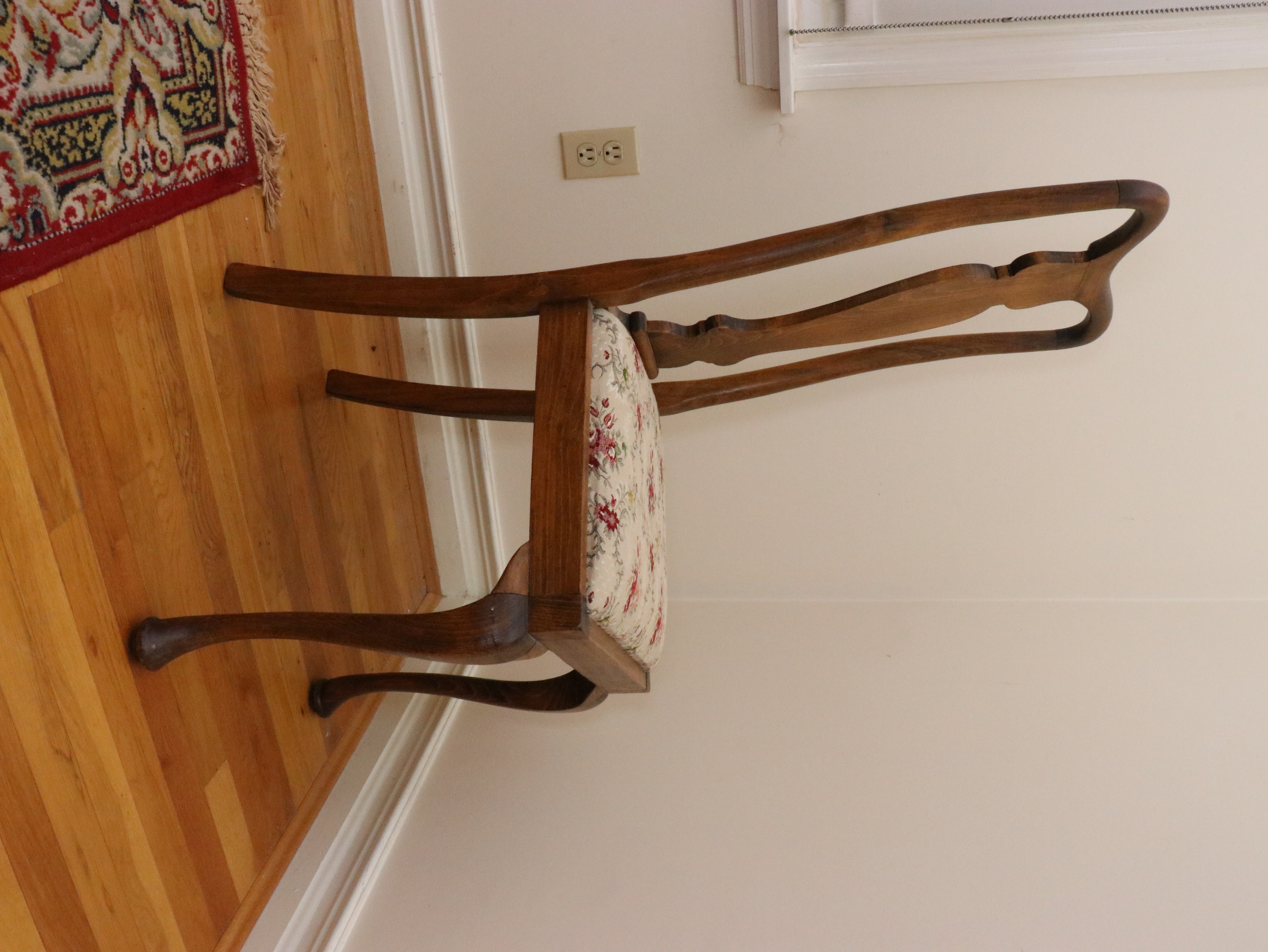 Nine Piece Dining Set with Henredon Duncan Phyfe Style Table