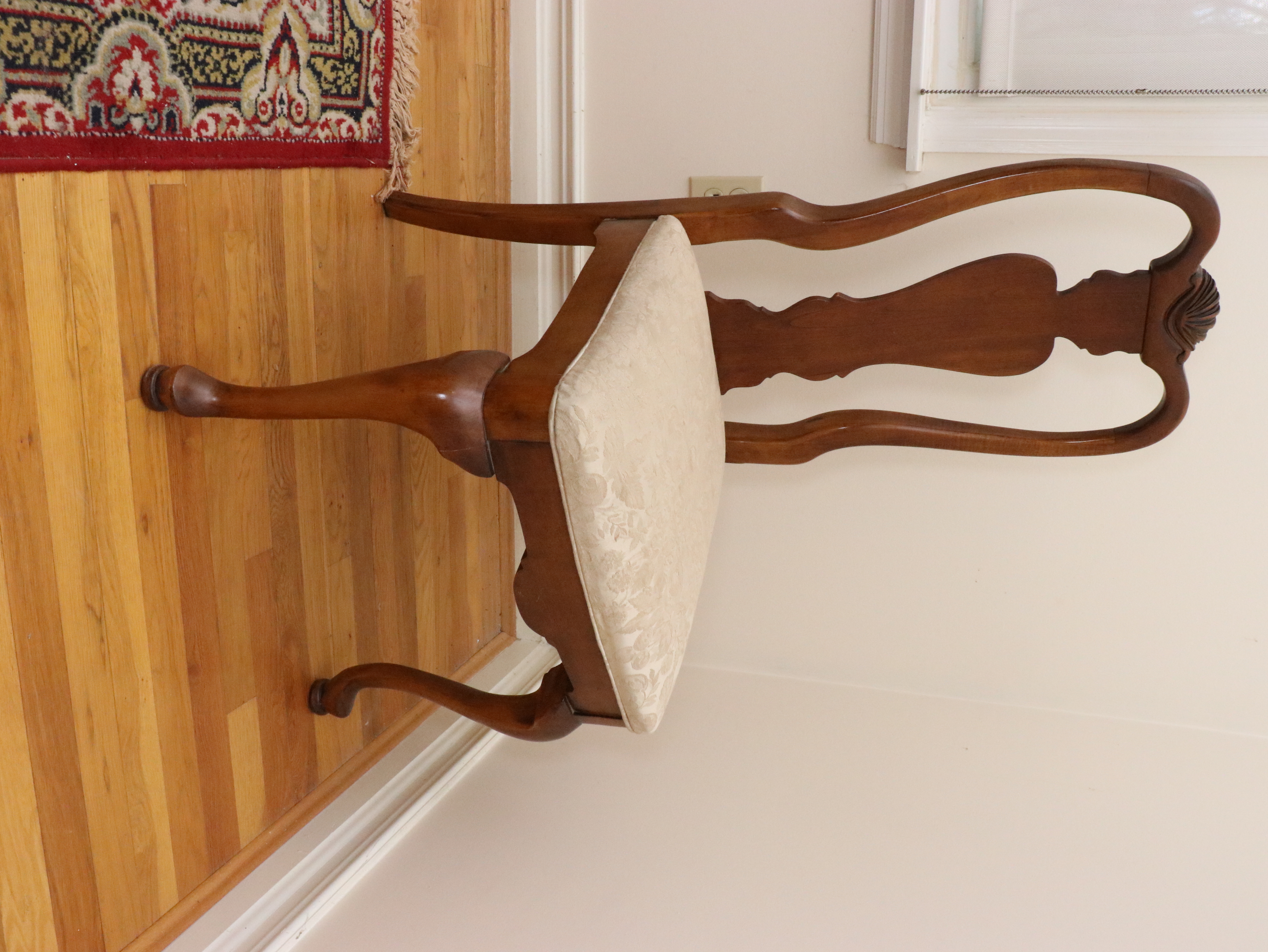 Nine Piece Dining Set with Henredon Duncan Phyfe Style Table