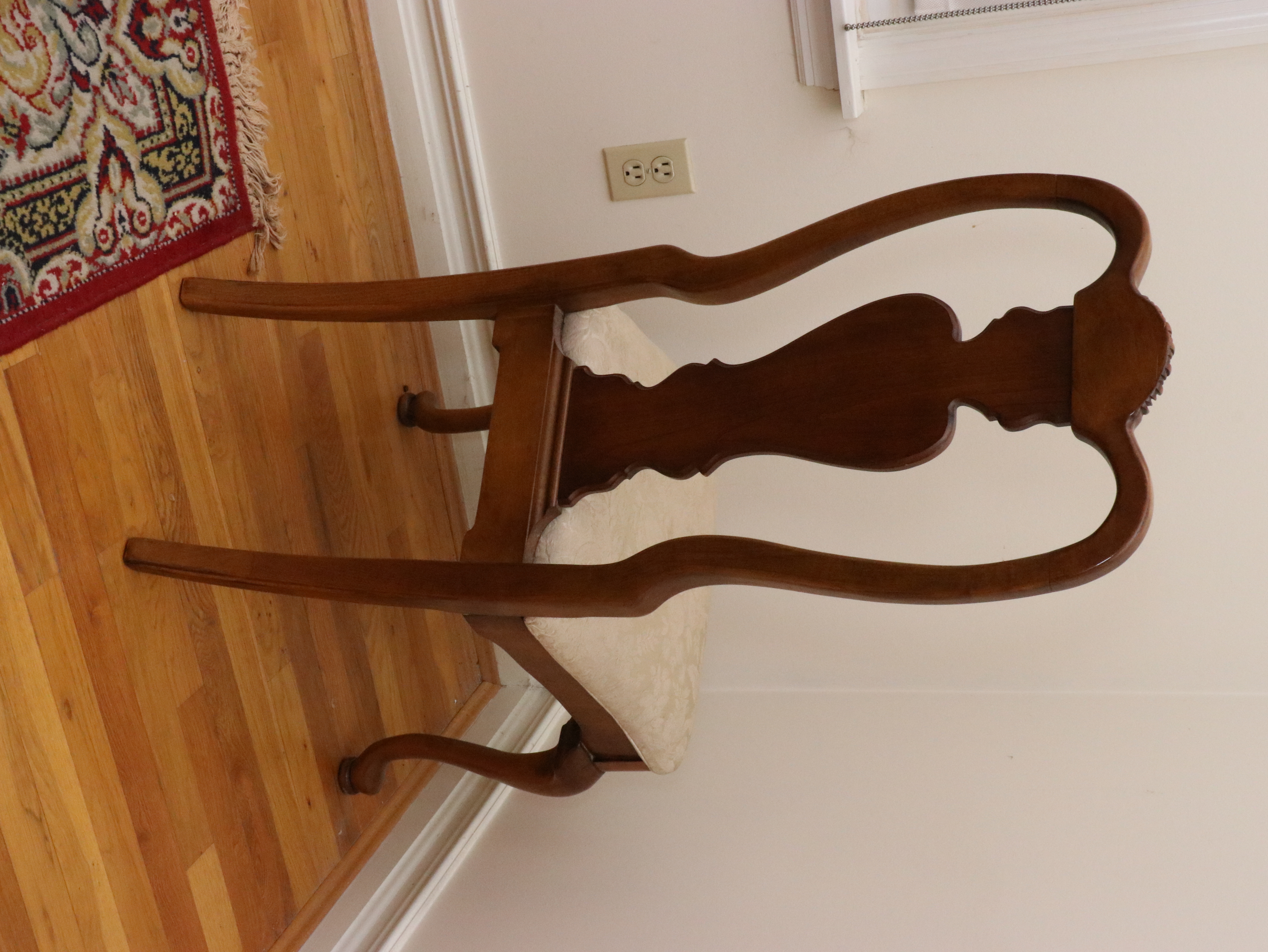 Nine Piece Dining Set with Henredon Duncan Phyfe Style Table