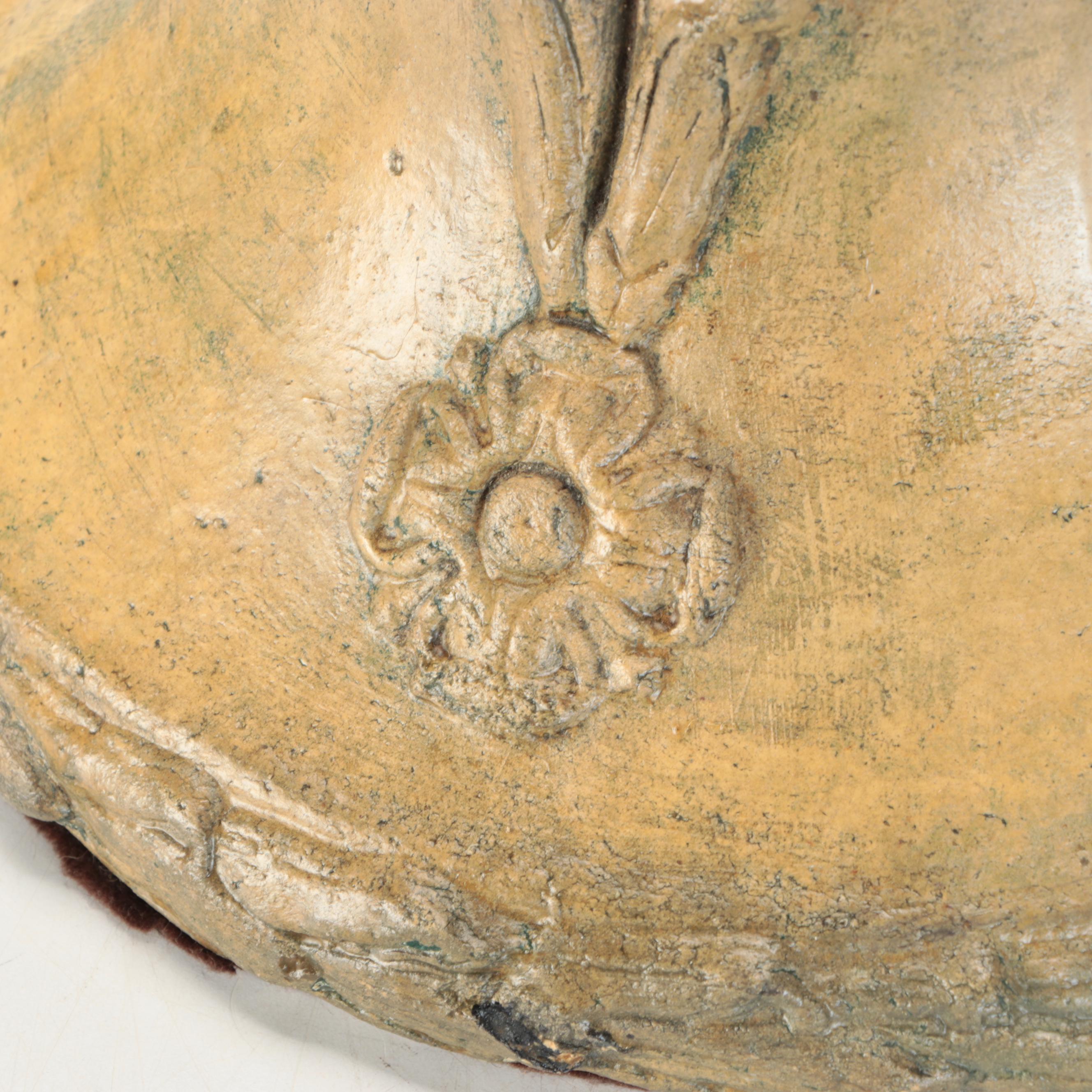 Art Nouveau Style Concrete Planter