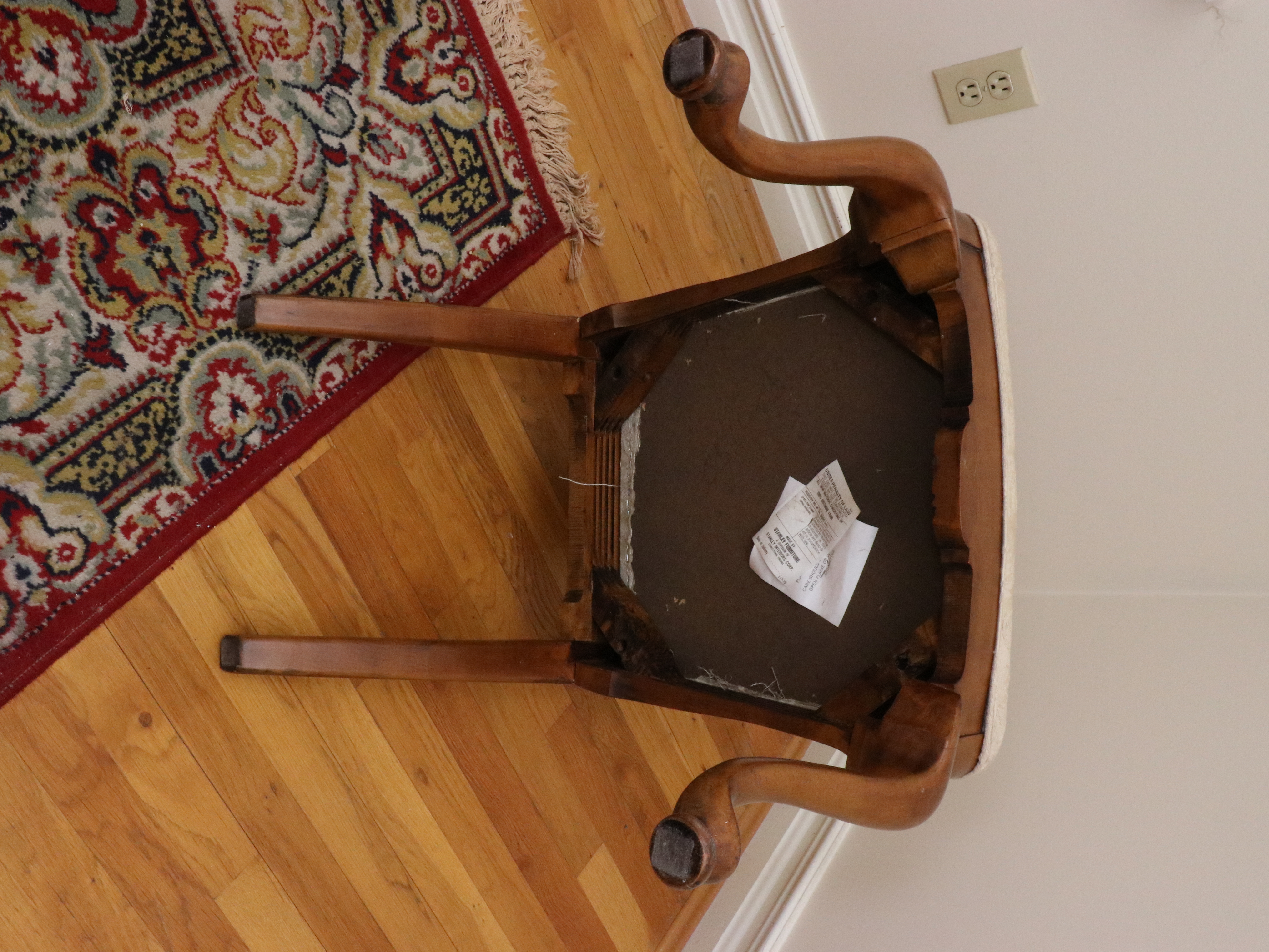 Nine Piece Dining Set with Henredon Duncan Phyfe Style Table