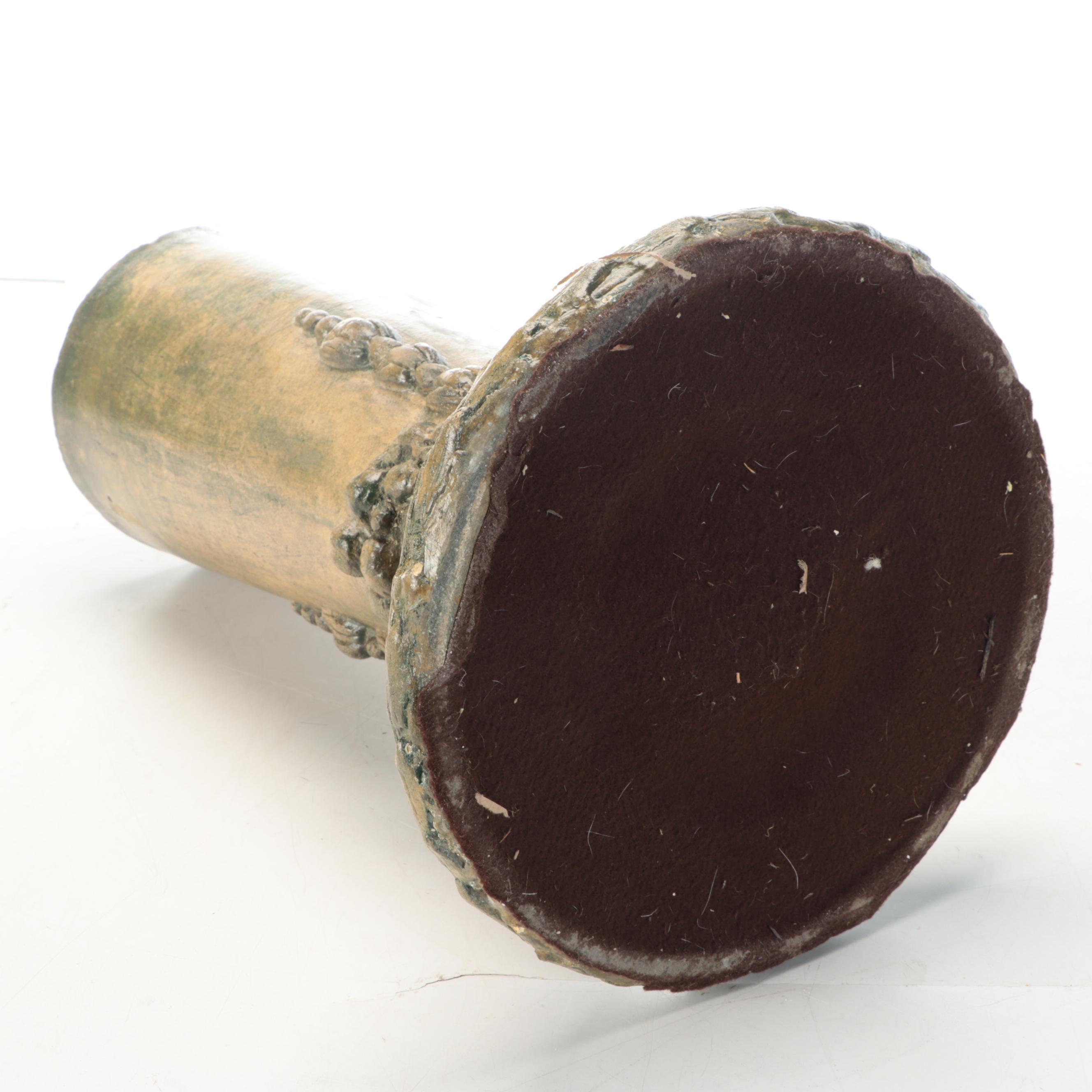 Art Nouveau Style Concrete Planter