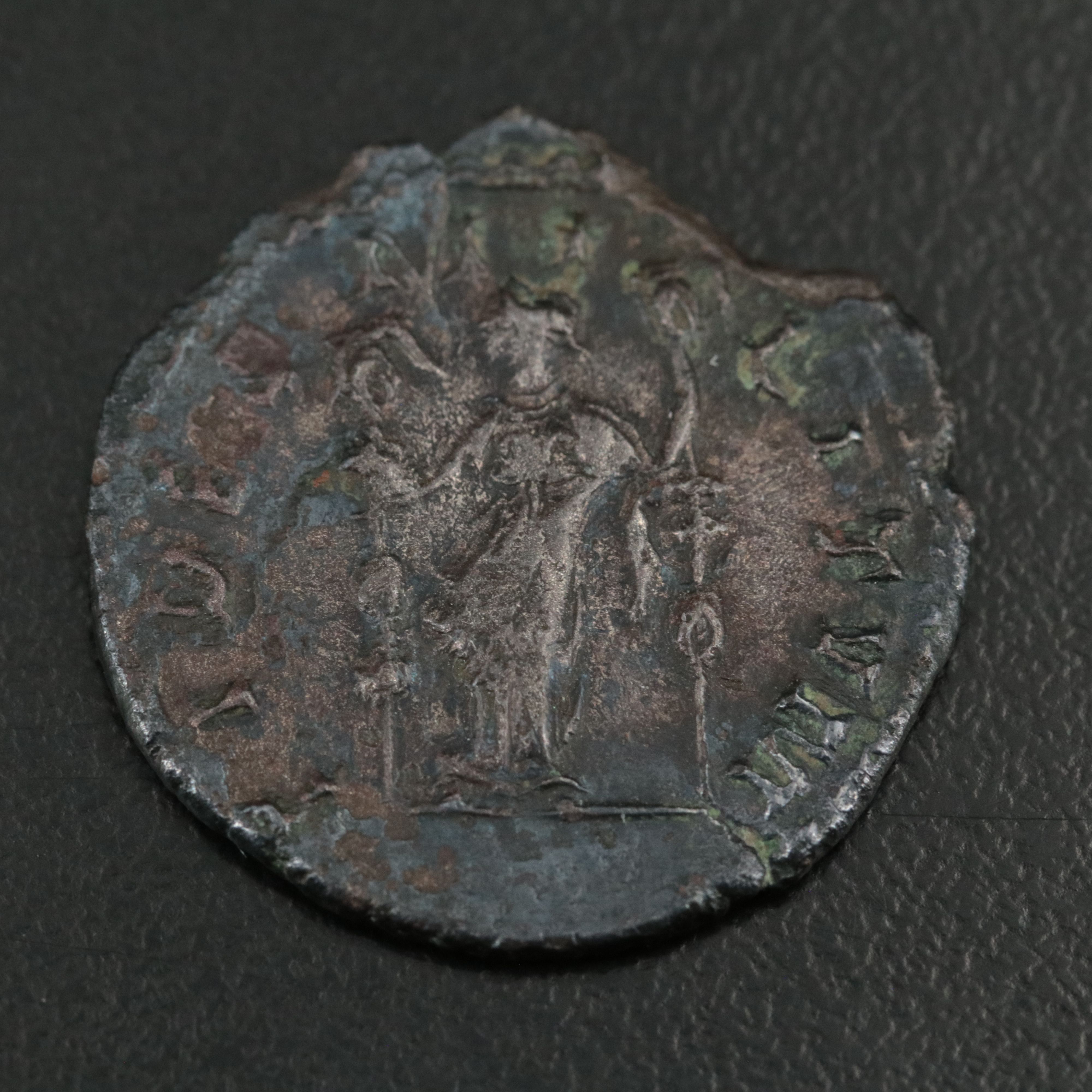Ancient Roman Imperial Æ Antoninianus Coin of Postumus, ca. 260 A.D.