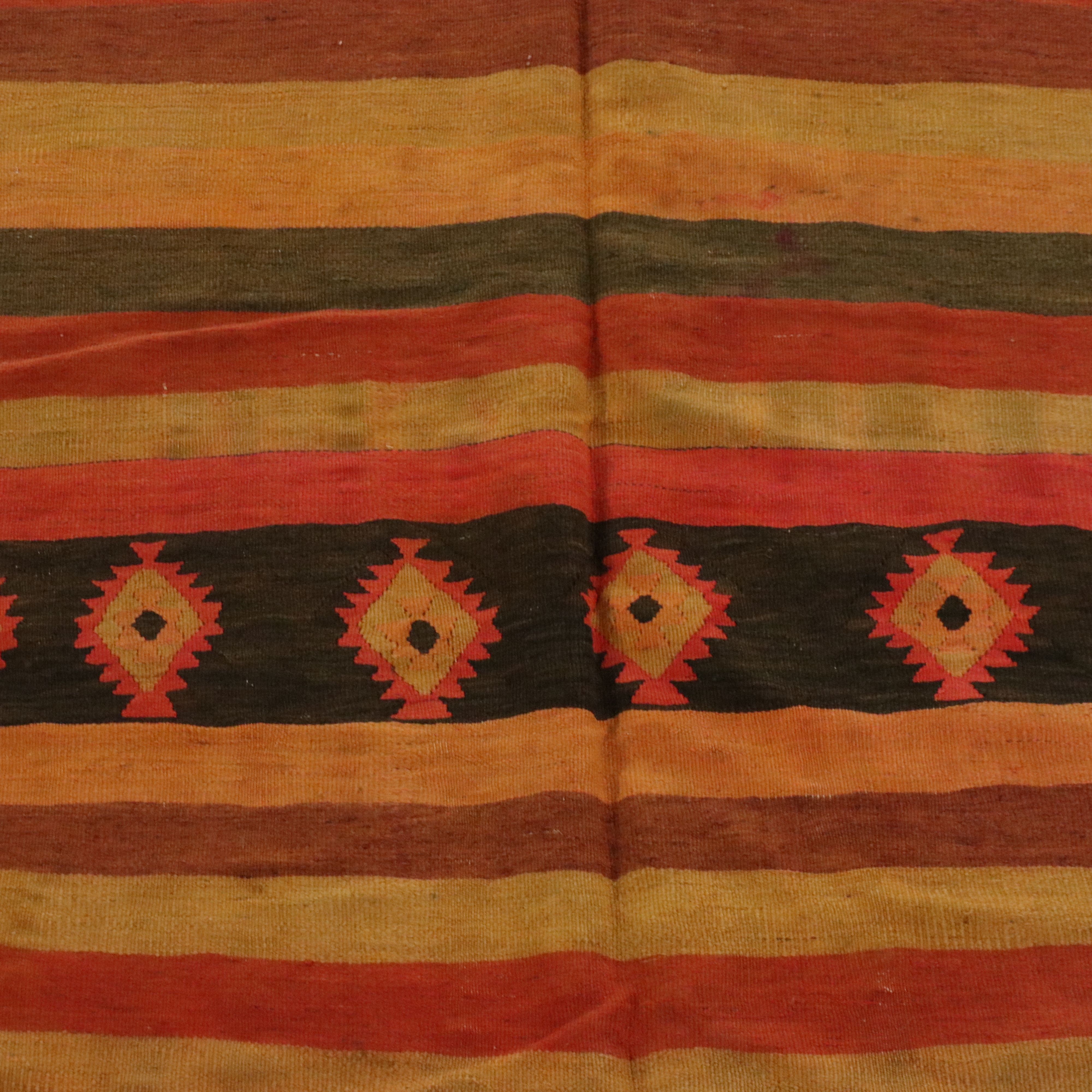 5'4 x 11'10 Handwoven Persian Kilim Area Rug